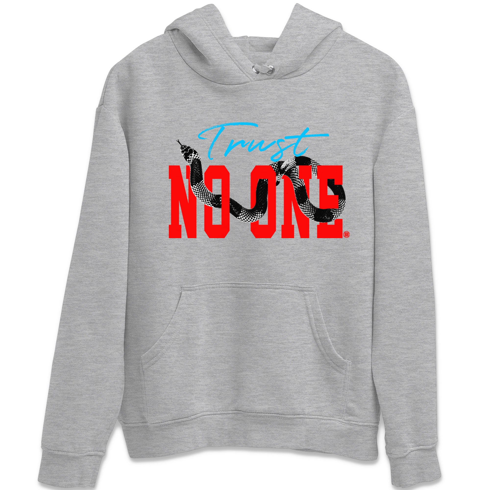 Jordan 1 Low UNC to Chicago shirt to match jordans Trust No One Streetwear Sneaker Shirt Air Jordan 1 UNC to Chicago Drip Gear Zone Sneaker Matching Clothing Unisex Heather Grey 2 T-Shirt