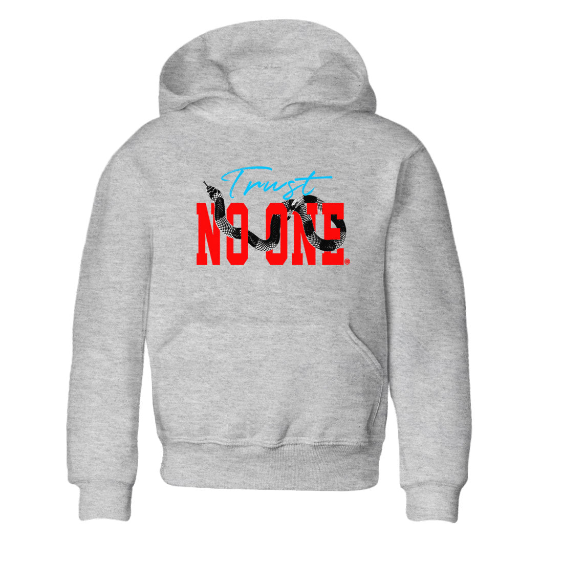 Jordan 1 Low UNC to Chicago shirt to match jordans Trust No One Streetwear Sneaker Shirt Air Jordan 1 UNC to Chicago Drip Gear Zone Sneaker Matching Clothing Baby Toddler Heather Grey 2 T-Shirt