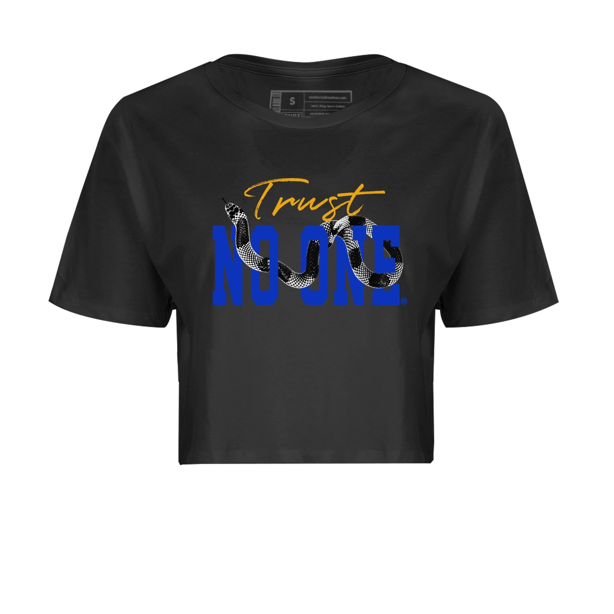 Air Jordan 14 Laney Sneaker Match Tees Trust No One Streetwear Sneaker Shirt Jordan 14 Laney Sneaker Release Tees Women's Shirts Black 2