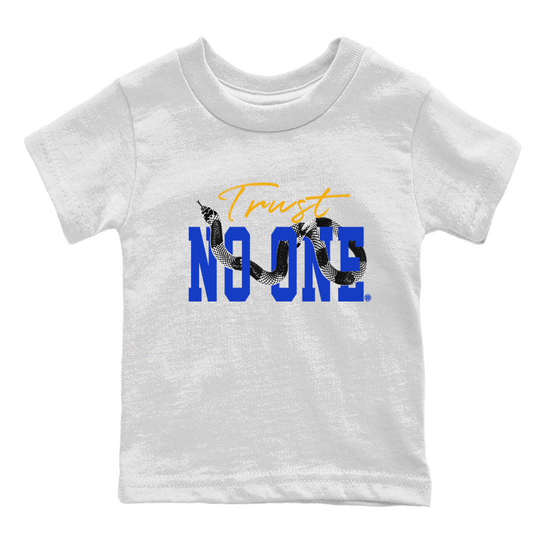 Air Jordan 14 Laney Sneaker Match Tees Trust No One Streetwear Sneaker Shirt Jordan 14 Laney Sneaker Release Tees Kids Shirts White 2
