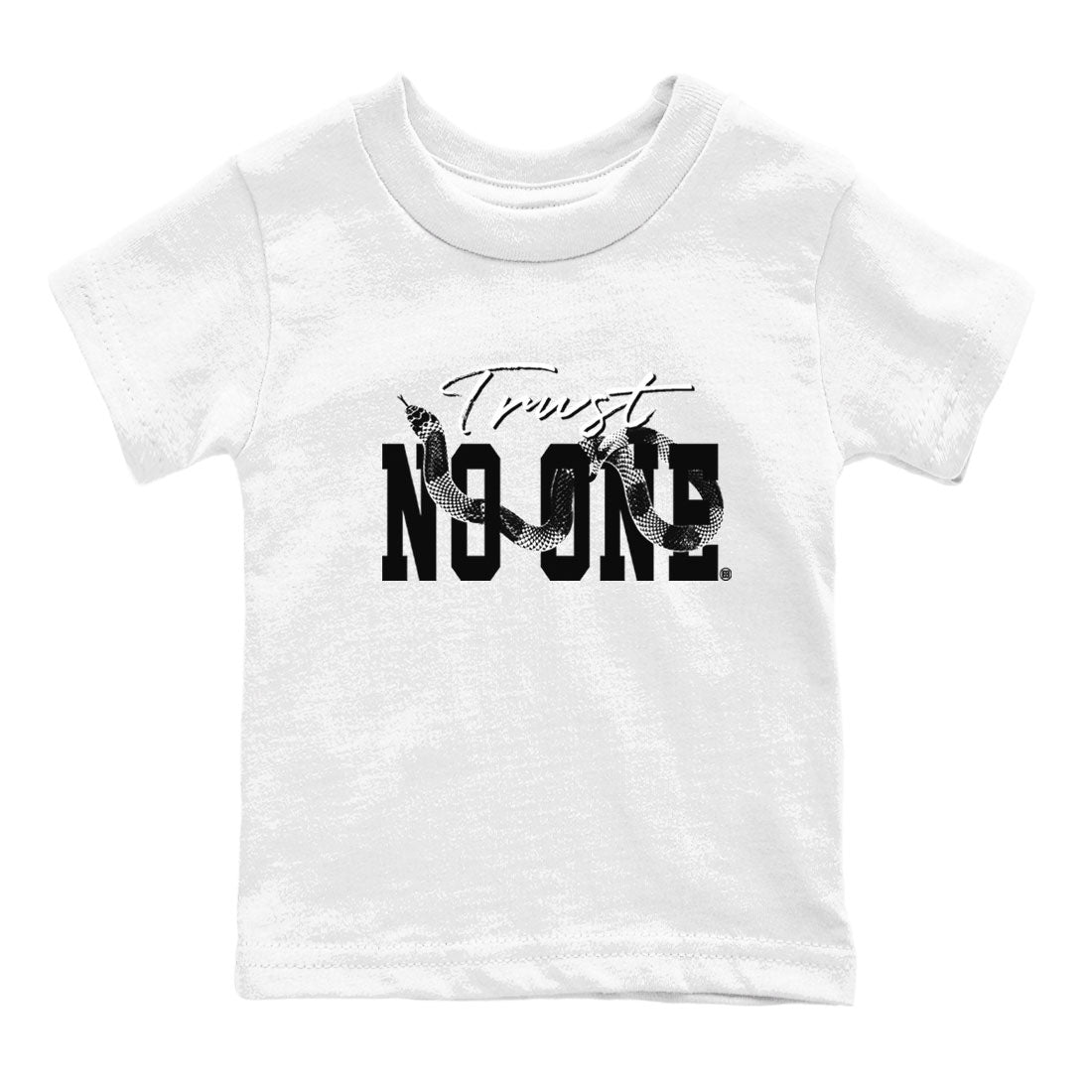 14s Panda shirt to match jordans Trust No One sneaker match tee Air Jordan 14 Panda AJ14 Black White Drip Gear Zone baby toddler White 2 cotton Shirt
