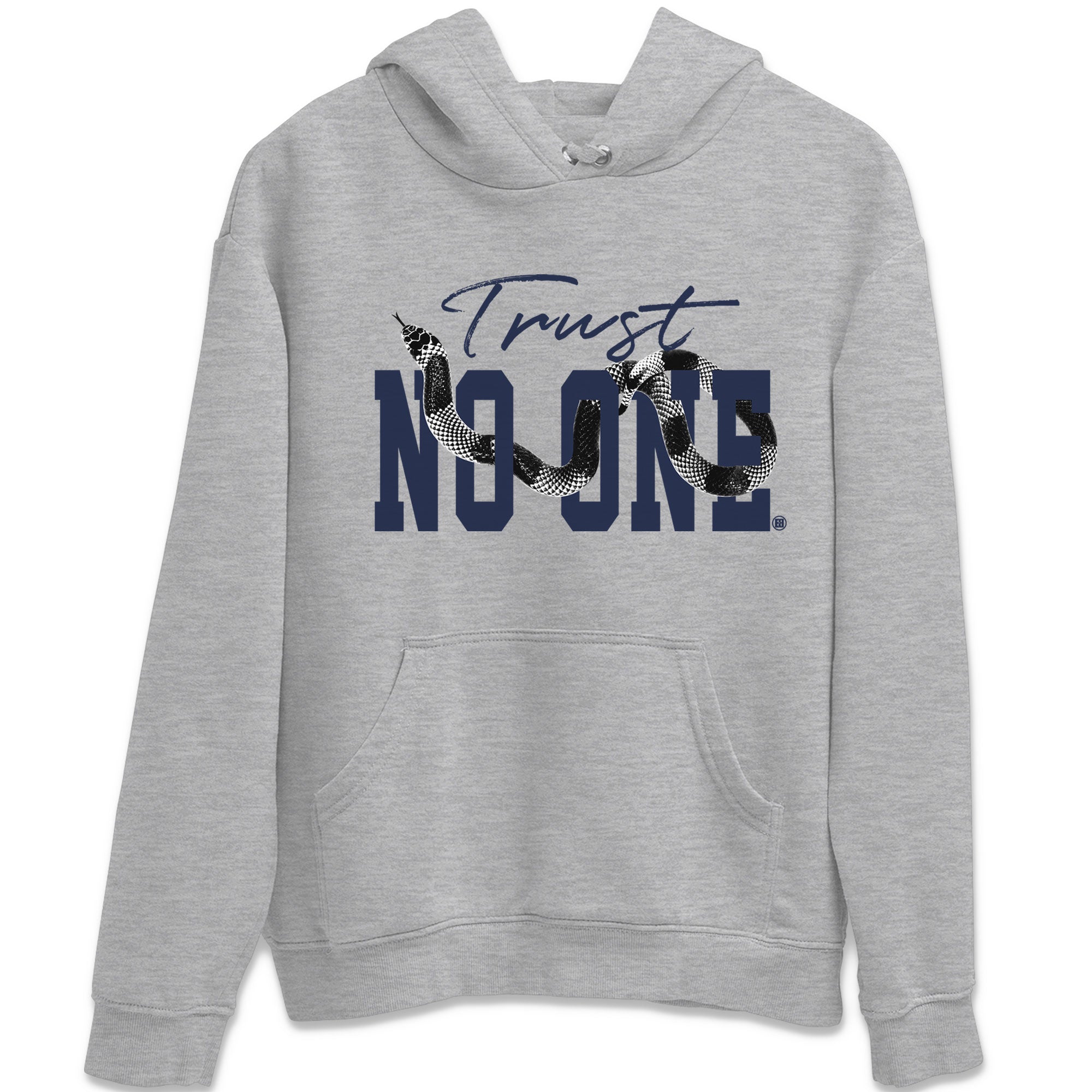 Air Jordan 5 Retro Georgetown shirt to match jordans Trust No One Streetwear Sneaker Shirt Air Jordan 5 Georgetown Drip Gear Zone Sneaker Matching Clothing Unisex Heather Grey 2 T-Shirt