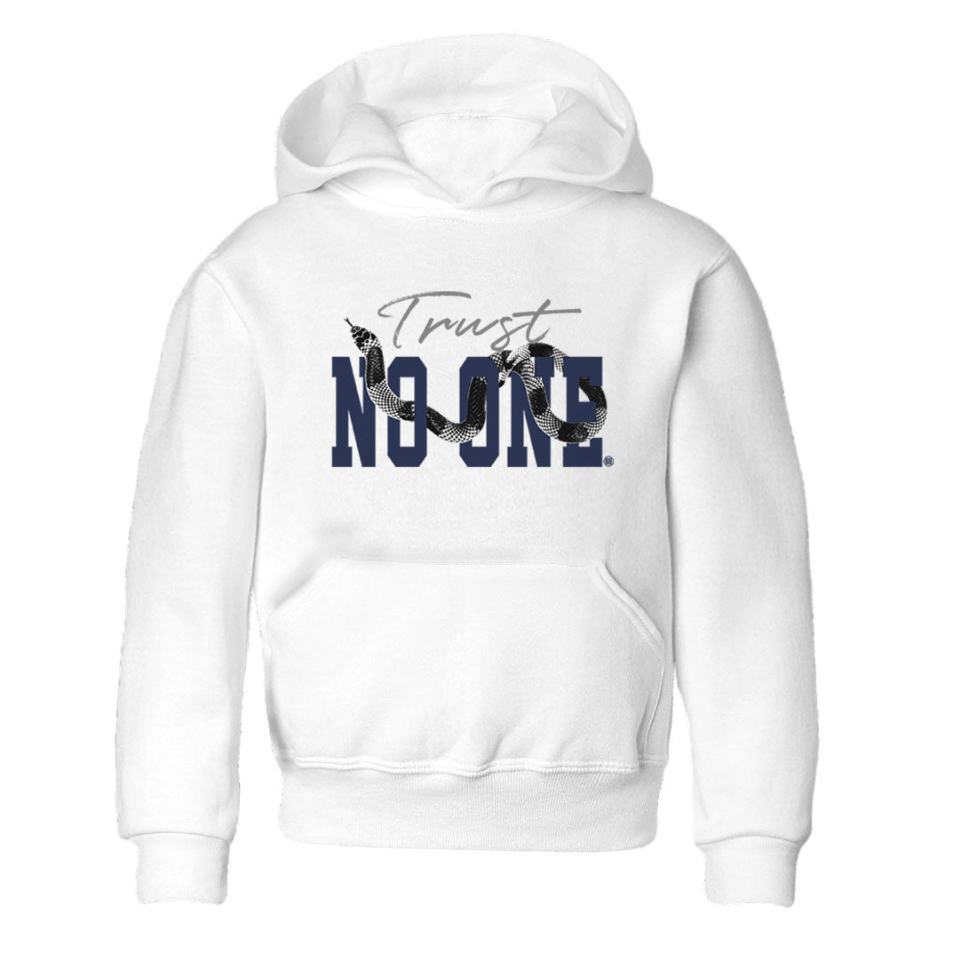 Air Jordan 5 Retro Georgetown shirt to match jordans Trust No One Streetwear Sneaker Shirt Air Jordan 5 Georgetown Drip Gear Zone Sneaker Matching Clothing Baby Toddler White 2 T-Shirt