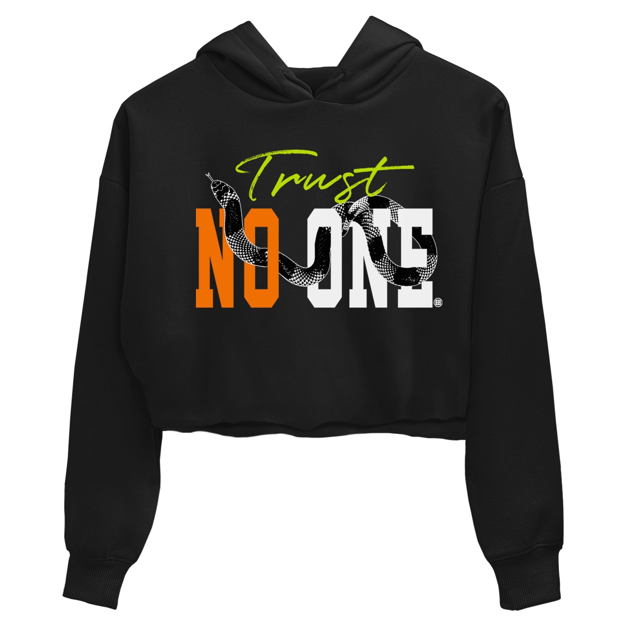 Dunk Halloween shirt to match jordans Trust No One sneaker tees Special Halloween Costume Dunk Mid Halloween Drip Gear Zone Black 2 Crop T-Shirt