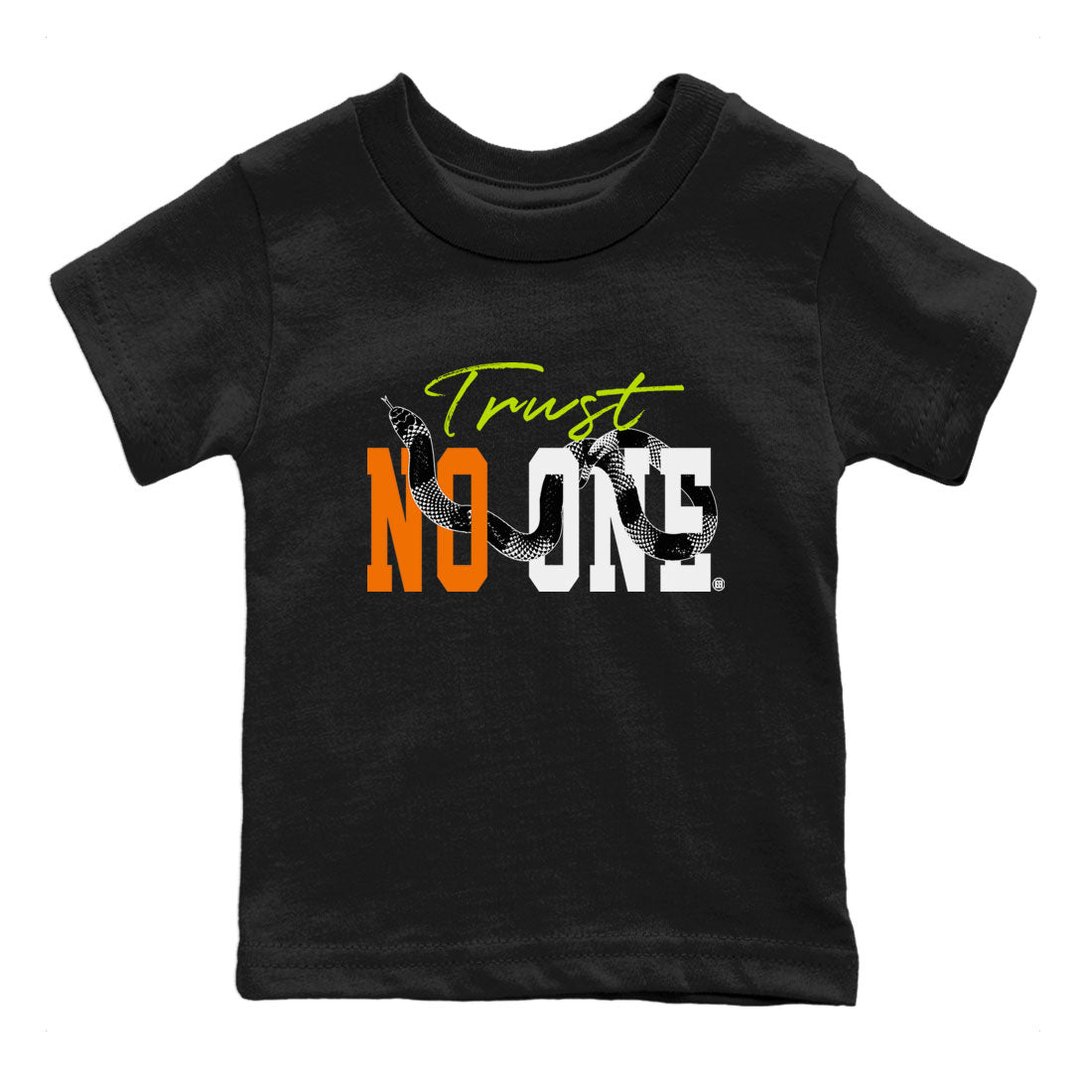 Dunk Halloween shirt to match jordans Trust No One sneaker tees Special Halloween Costume Dunk Mid Halloween Drip Gear Zone Baby Toddler Black 2 T-Shirt