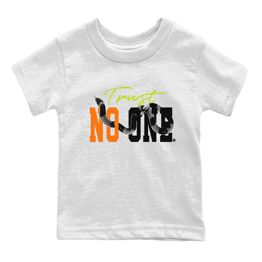 Dunk Halloween shirt to match jordans Trust No One sneaker tees Special Halloween Costume Dunk Mid Halloween Drip Gear Zone Baby Toddler White 2 T-Shirt