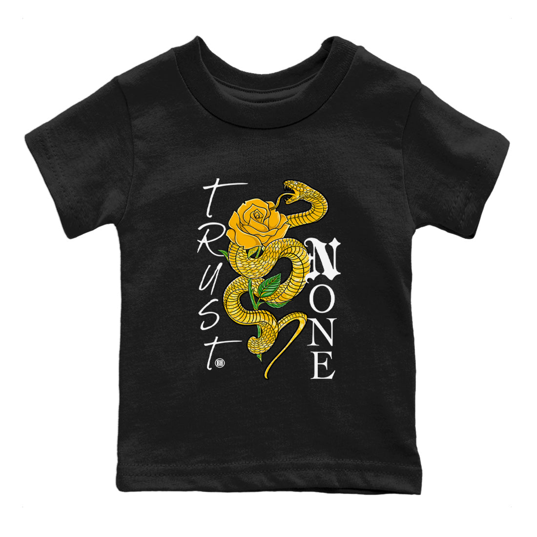 Jordan 11 Yellow Snakeskin Sneaker Match Tees Trust None Sneaker Tees Air Jordan 11 Yellow Python Sneaker Release Tees Kids Shirts Black 2