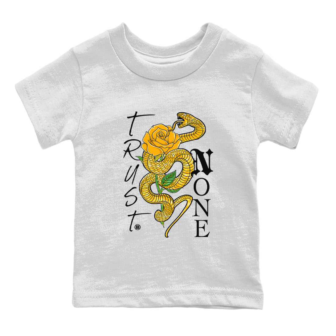 Jordan 11 Yellow Snakeskin Sneaker Match Tees Trust None Sneaker Tees Air Jordan 11 Yellow Python Sneaker Release Tees Kids Shirts White 2