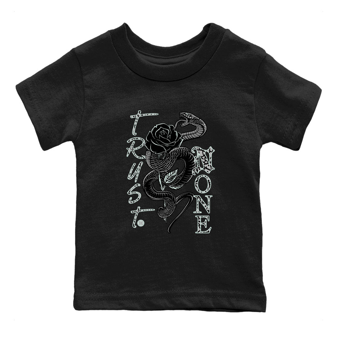 3s Green Glow shirt to match jordans Trust None sneaker tees Air Jordan 3 Green Glow Drip Gear Zone baby toddler Black 2 cotton Shirt