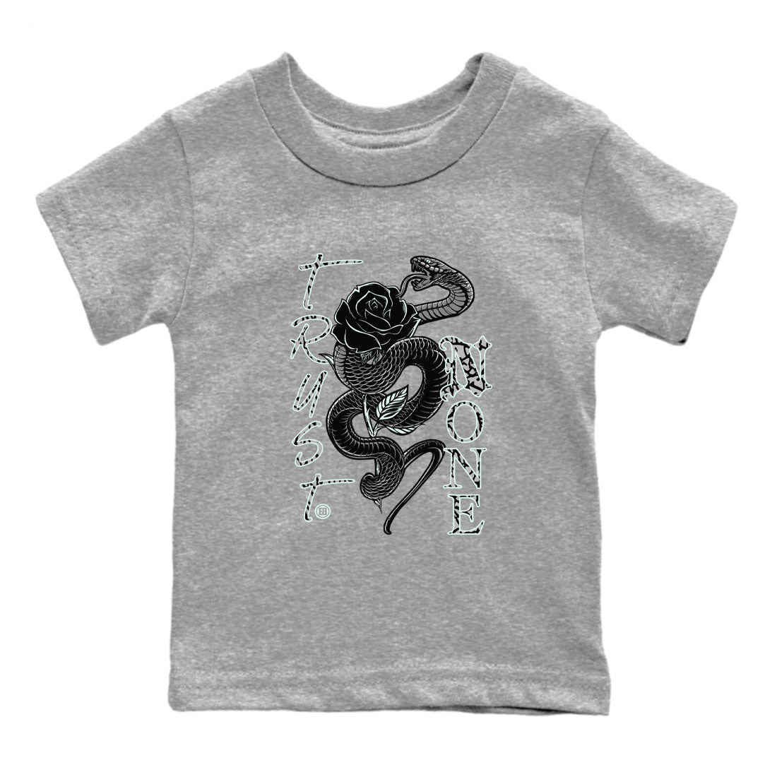 3s Green Glow shirt to match jordans Trust None sneaker tees Air Jordan 3 Green Glow Drip Gear Zone baby toddler Heather Grey 2 cotton Shirt