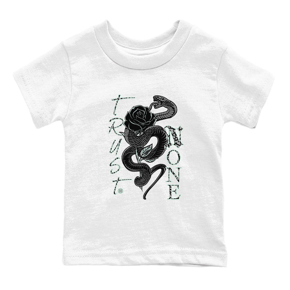 3s Green Glow shirt to match jordans Trust None sneaker tees Air Jordan 3 Green Glow Drip Gear Zone baby toddler White 2 cotton Shirt