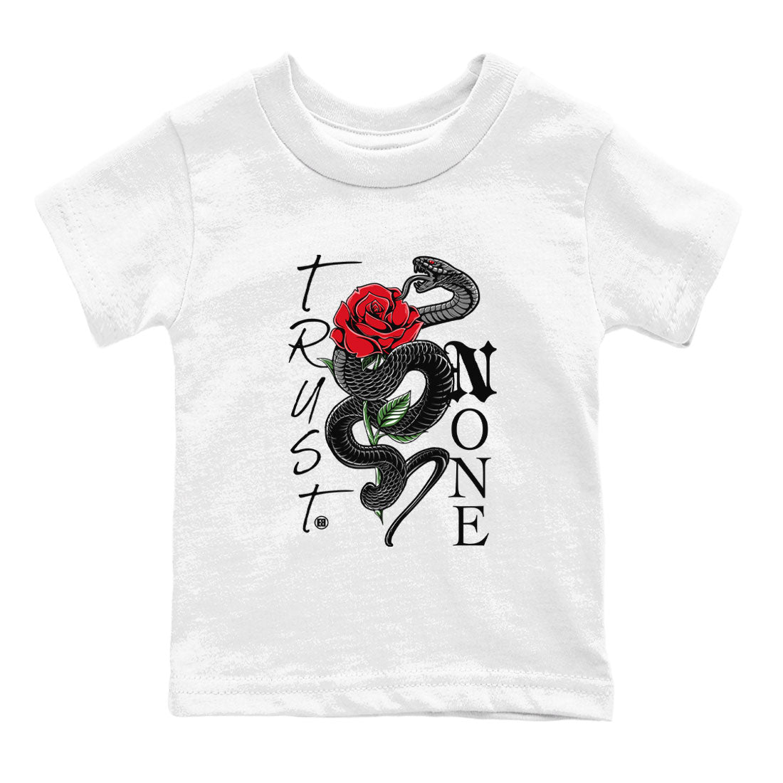 Air Jordan 4 Bred Reimagined shirt to match jordans Trust None sneaker shirts AJ4 Bred Reimagined Drip Gear Zone baby toddler White 2 cotton Shirt