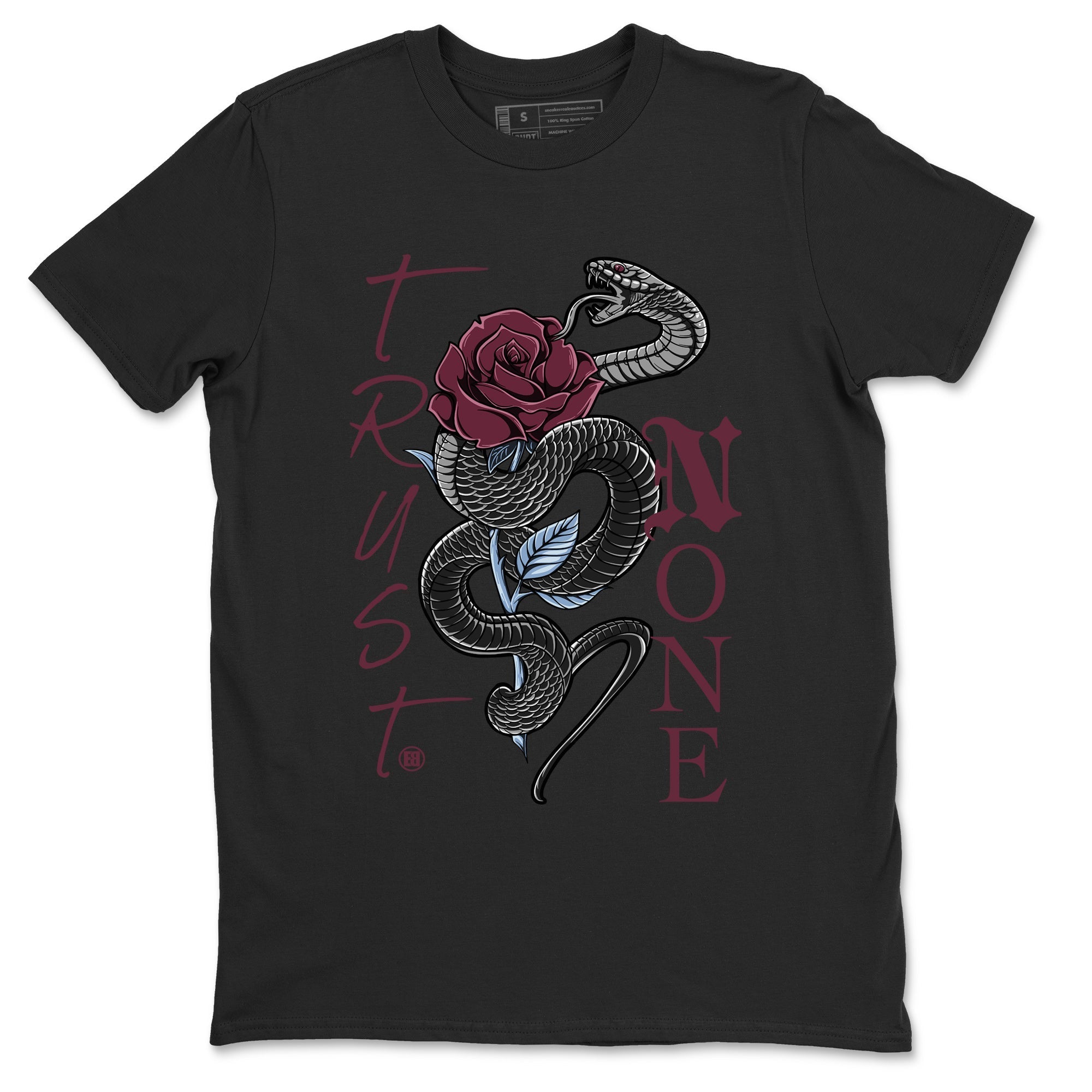 Jordan 5 Burgundy Shirts Trust None Sneaker Tees Air Jordan 5 Burgundy Sneaker Release Tees Unisex Shirts Black 2