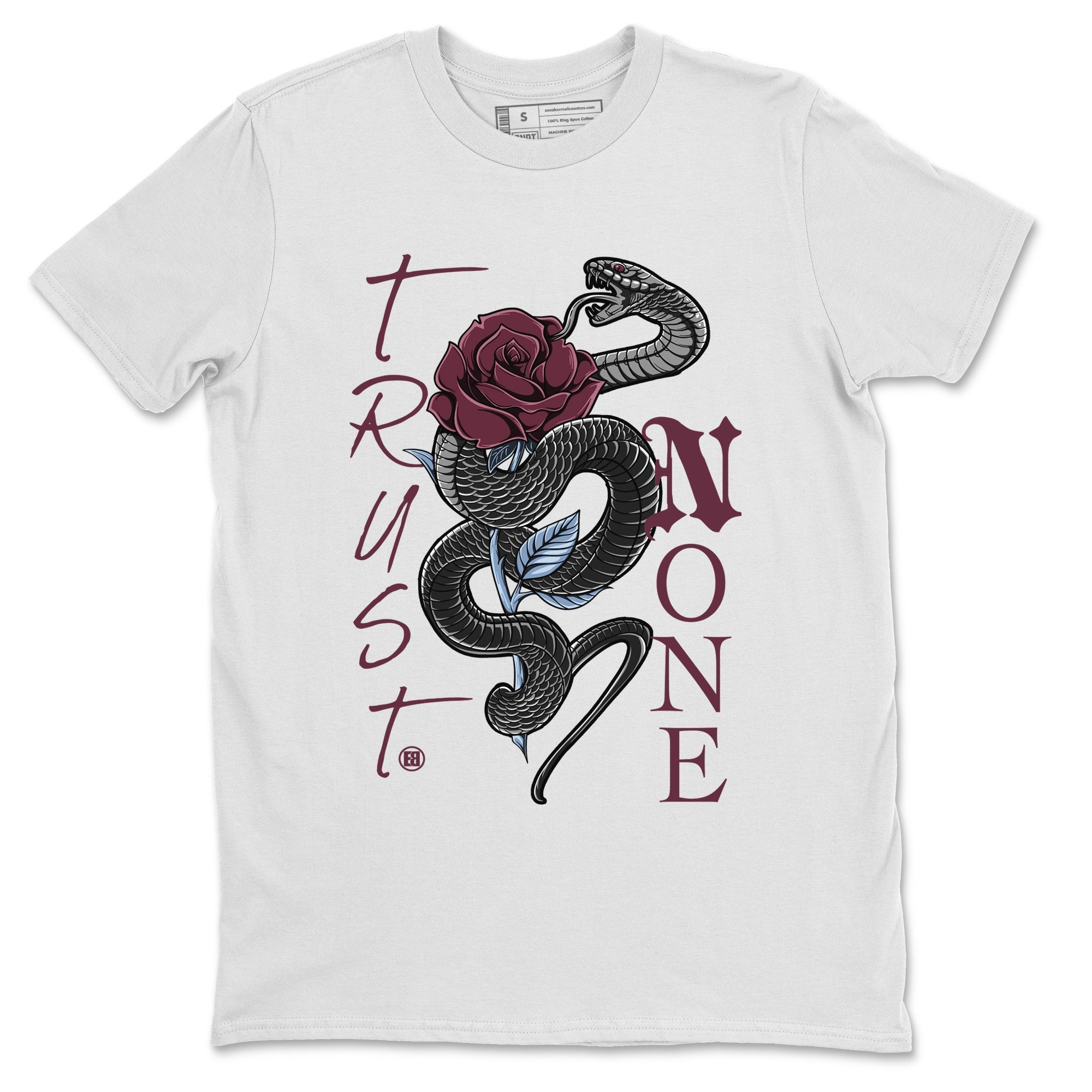 Jordan 5 Burgundy Shirts Trust None Sneaker Tees Air Jordan 5 Burgundy Sneaker Release Tees Unisex Shirts White 2
