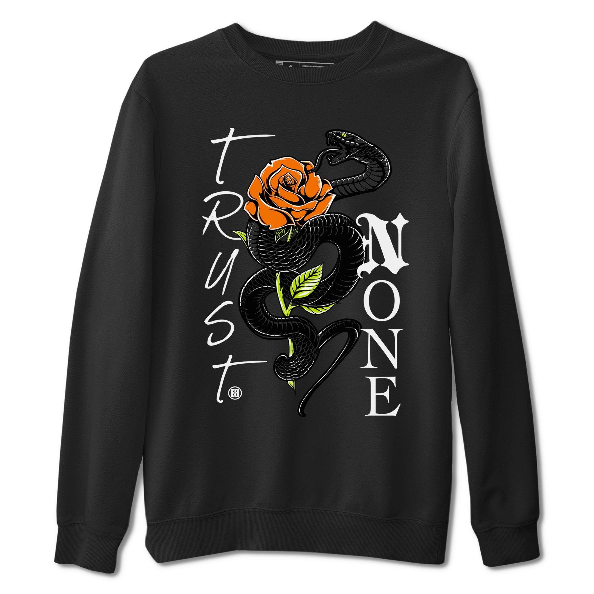Dunk Halloween shirt to match jordans Trust None sneaker tees Special Halloween Costume Dunk Mid Halloween Drip Gear Zone Unisex Crew Neck Tee Black 2 T-Shirt