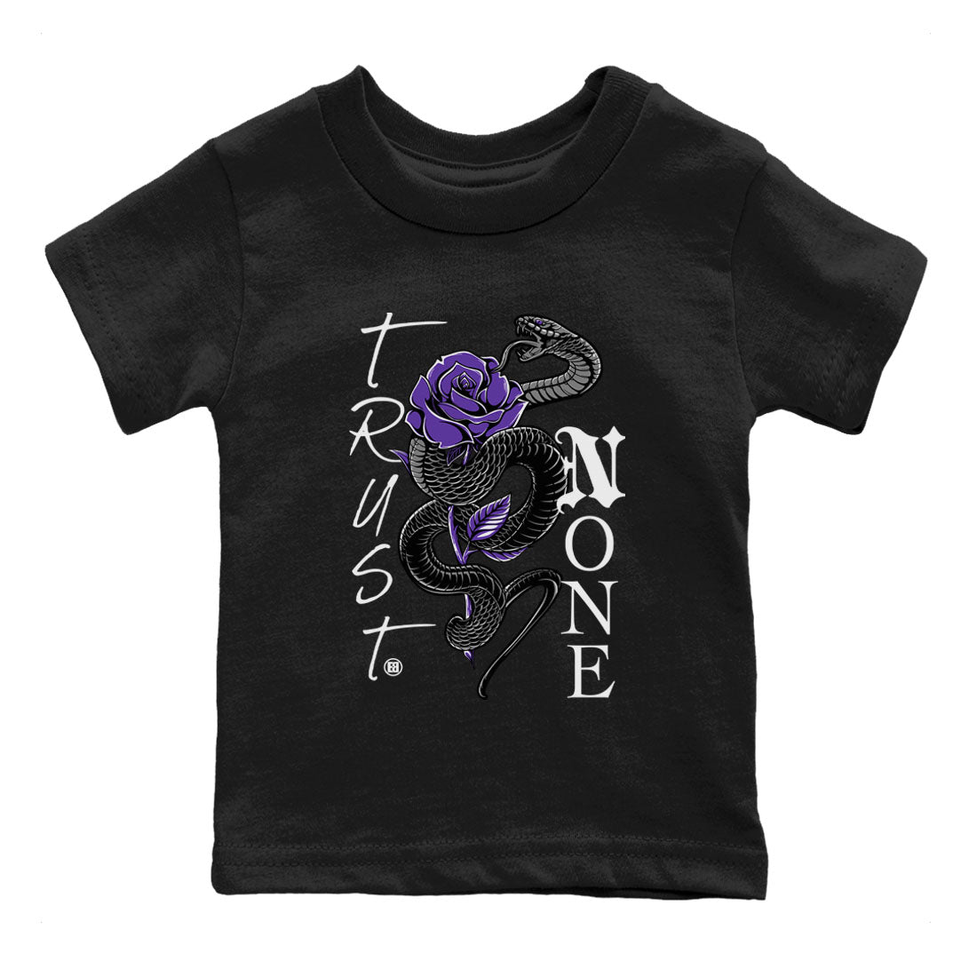 Nike SB Dunk Low Court Purple Shirt To Match Jordans Trust None Streetwear Fashion Dunk Low Court Purple Drip Gear Zone baby toddler Black 2 cotton Shirt