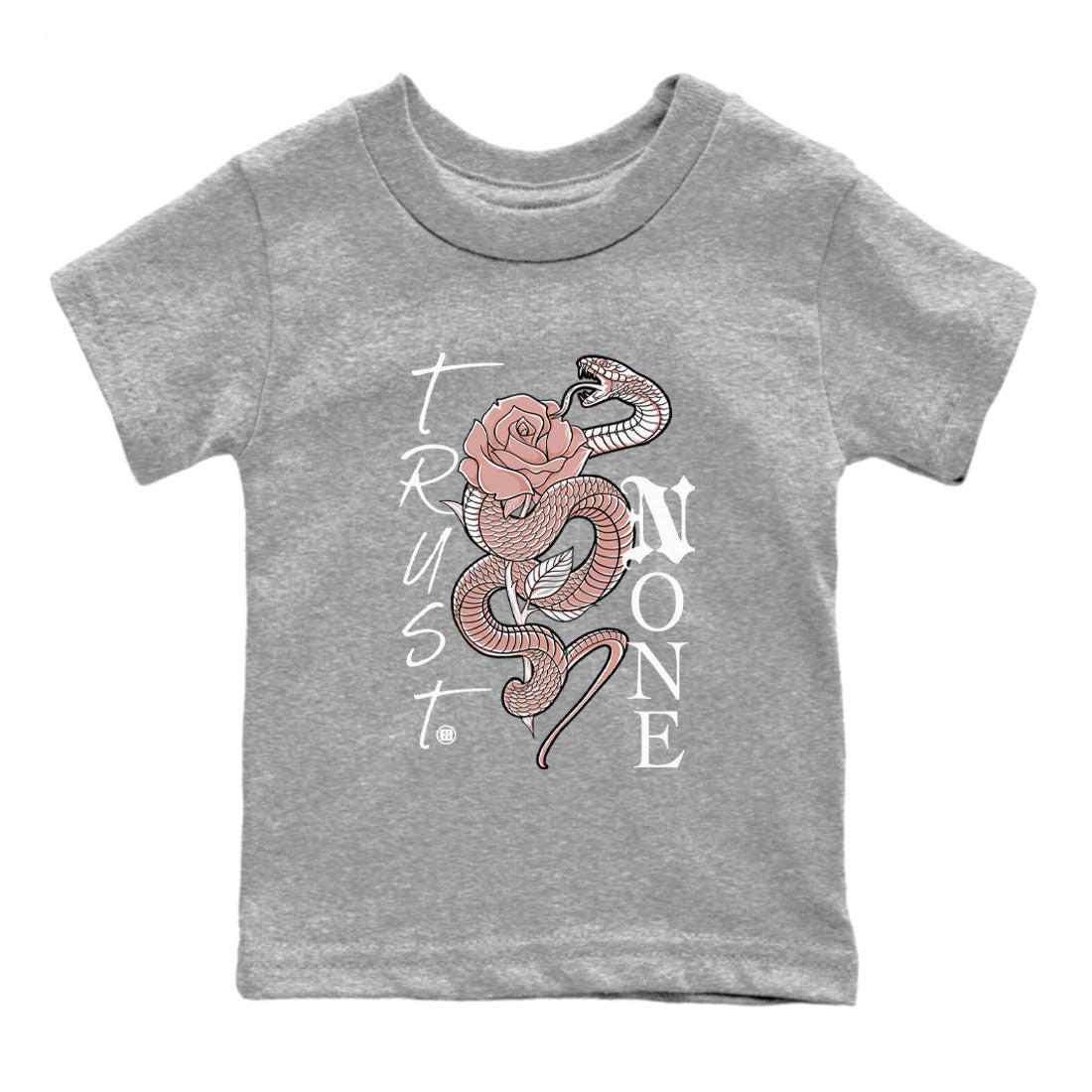 Dunk Low WMNS Rose Whisper shirt to match jordans Trust None Streetwear Sneaker Shirt Dunk Rose Whisper Drip Gear Zone Sneaker Matching Clothing Baby Toddler Kids Heather Grey 2 T-Shirt