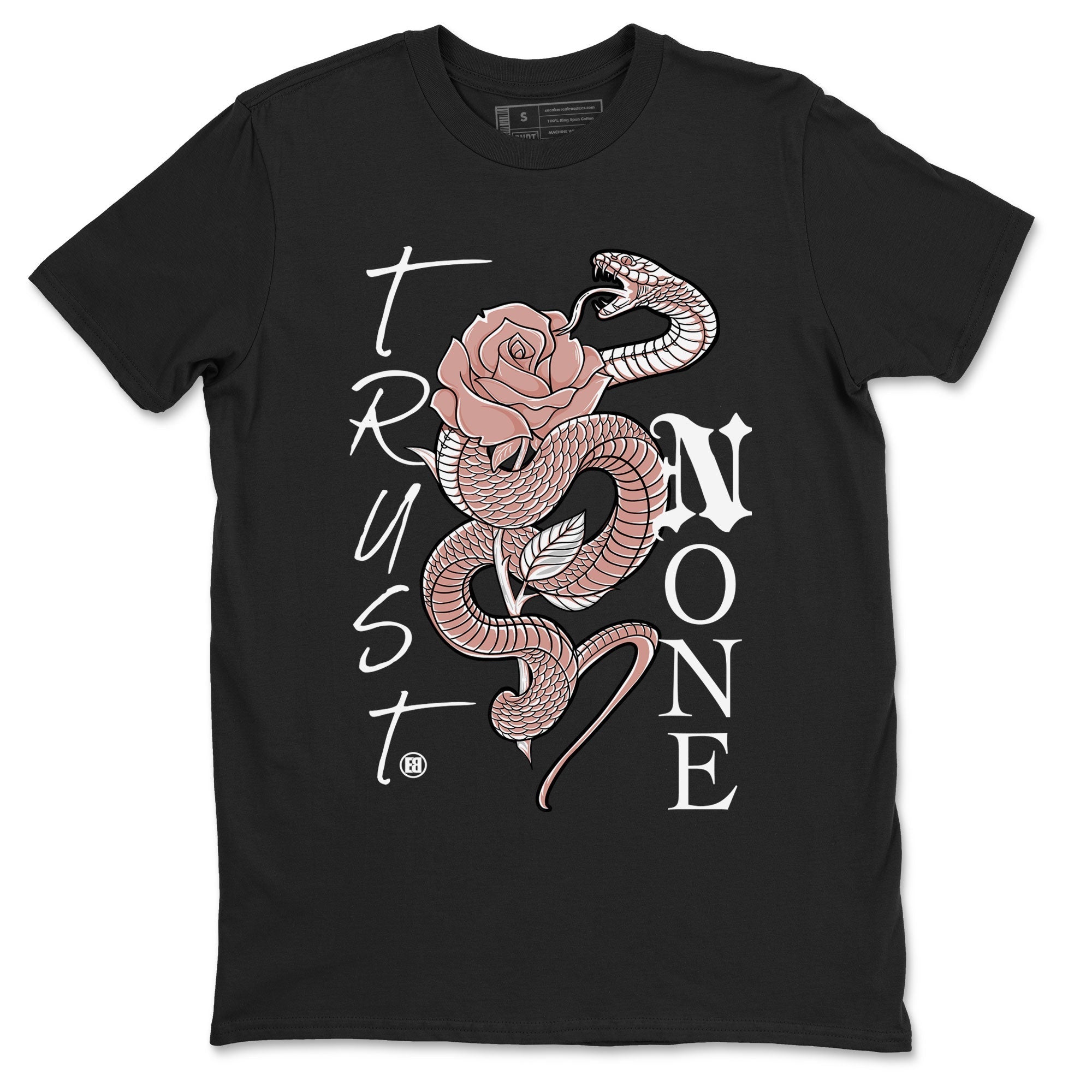 Dunk Low WMNS Rose Whisper shirt to match jordans Trust None Streetwear Sneaker Shirt Dunk Rose Whisper Drip Gear Zone Sneaker Matching Clothing Casual Unisex shirts Black 2 T-Shirt