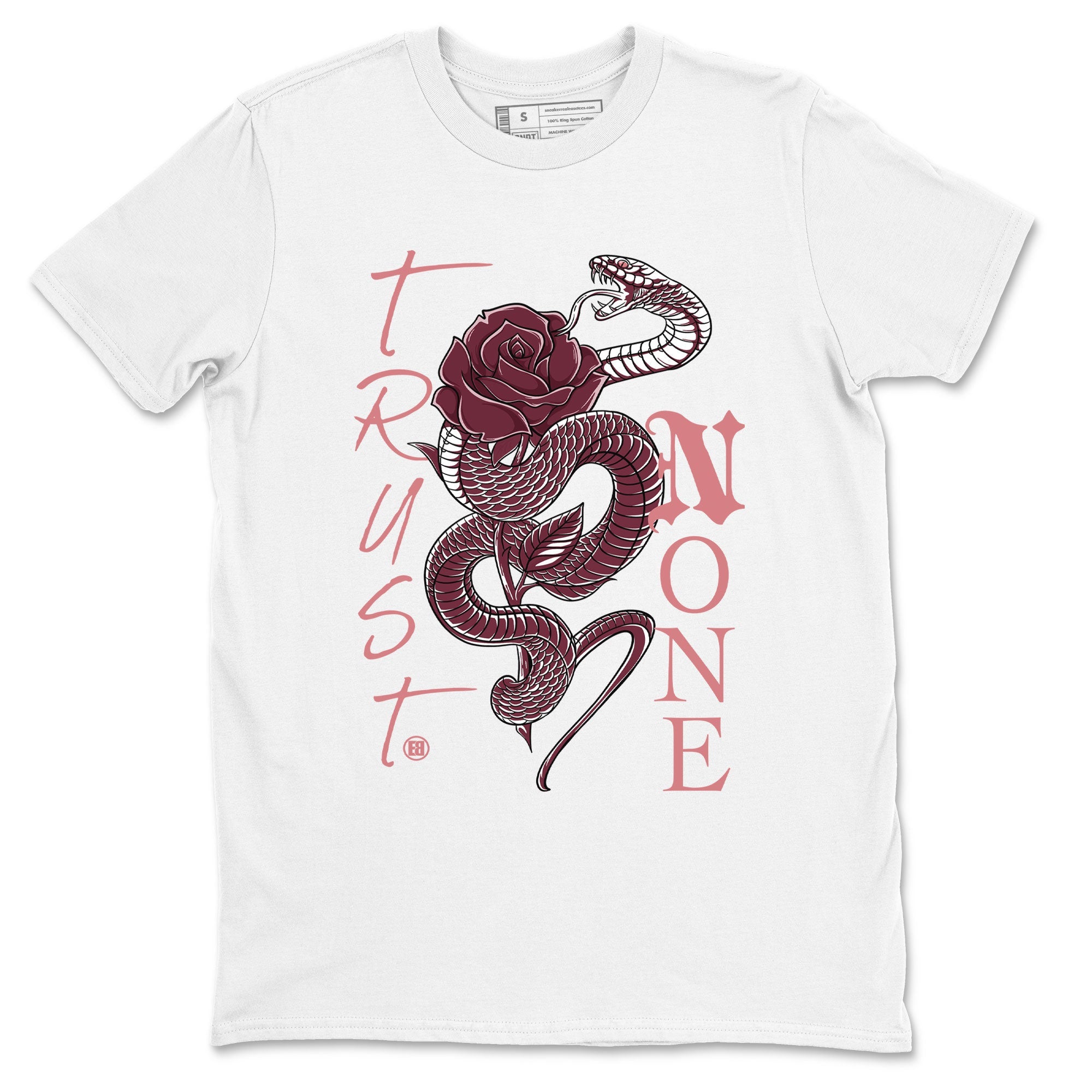 Dunks Valentines Day shirt to match jordans Trust None sneaker tees Dunks Valentine's Day Drip Gear Zone unisex cotton White 2 crew neck shirt