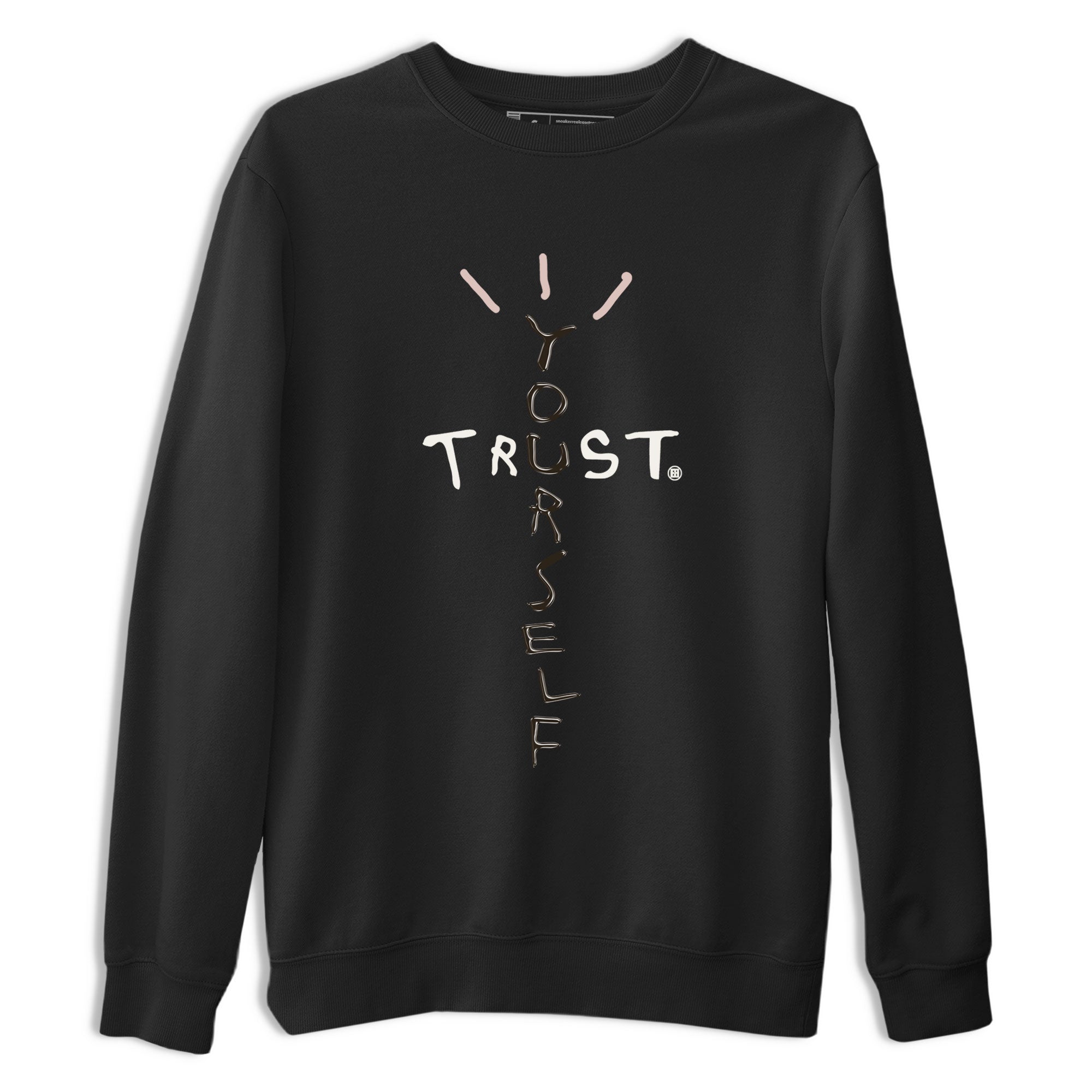 Air Jordan 11 Neapolitan shirt to match jordans Trust Yourself sneaker matching t-shirts and clothing 11s Neapolitan Drip Gear Zone Cotton Casual Unisex Black 2 T-Shirt