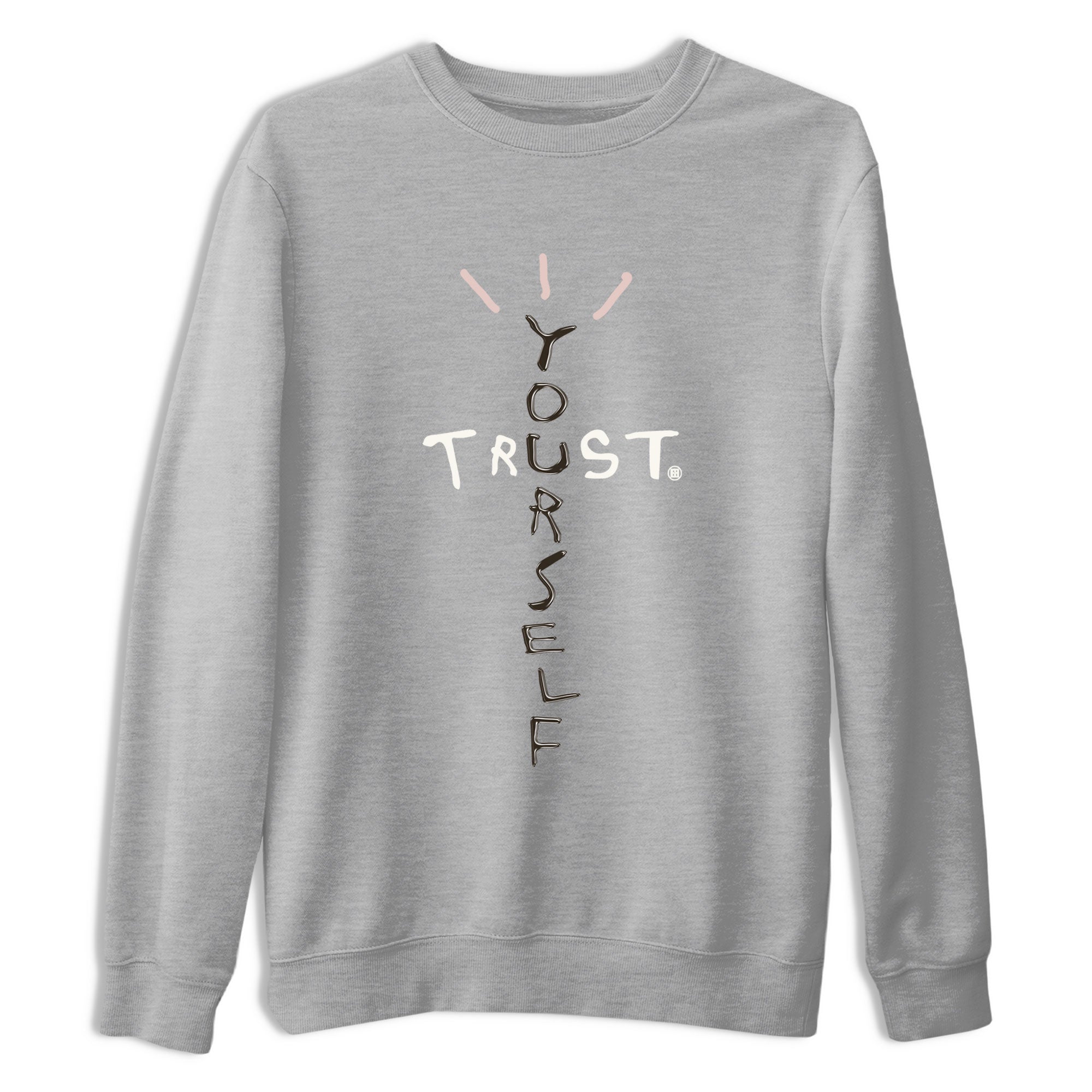 Air Jordan 11 Neapolitan shirt to match jordans Trust Yourself sneaker matching t-shirts and clothing 11s Neapolitan Drip Gear Zone Cotton Casual Unisex Heather Grey 2 T-Shirt