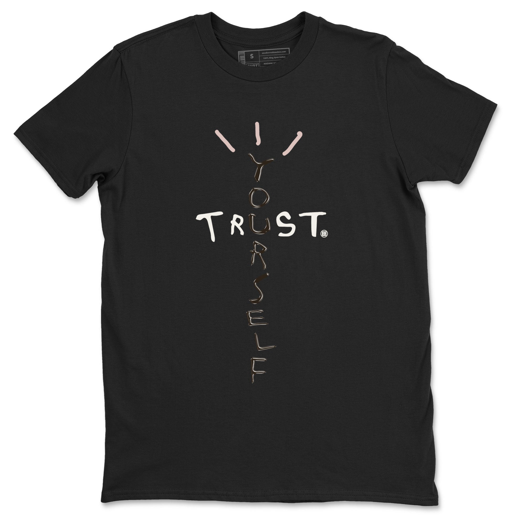 Air Jordan 11 Neapolitan shirt to match jordans Trust Yourself sneaker matching t-shirts and clothing 11s Neapolitan Drip Gear Zone Cotton Casual Unisex Black 2 T-Shirt
