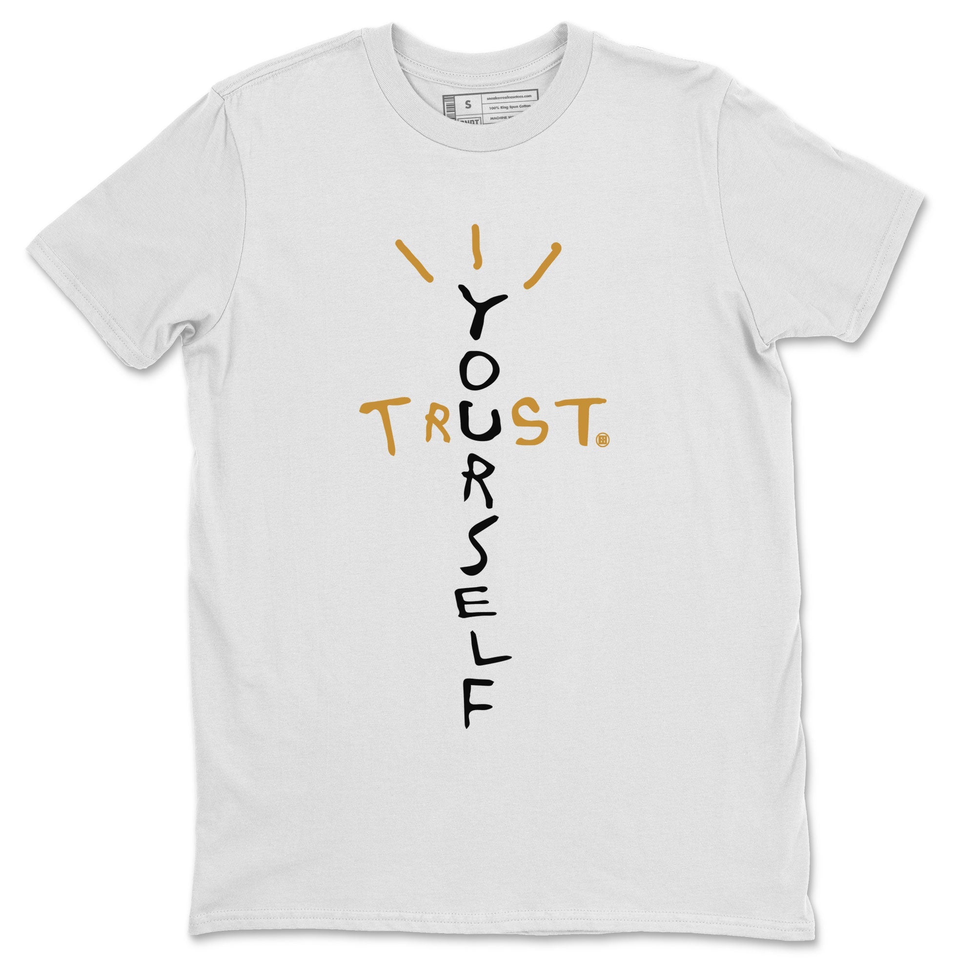 Air Jordan 13 Retro Wheat shirt to match jordans Trust Yourself Streetwear Sneaker Shirt Air Jordan 13 Wheat Drip Gear Zone Sneaker Matching Clothing Unisex White 2 T-Shirt
