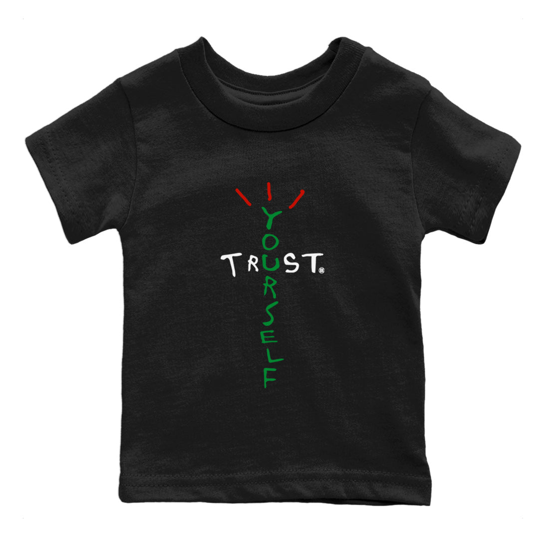 Air Jordan 3 Lucky Green Trust Yourself Baby and Kids Streetwear Sneaker Shirt Air Jordan 3 Lucky Green Kids Streetwear Sneaker Shirt Washing and Care Tip