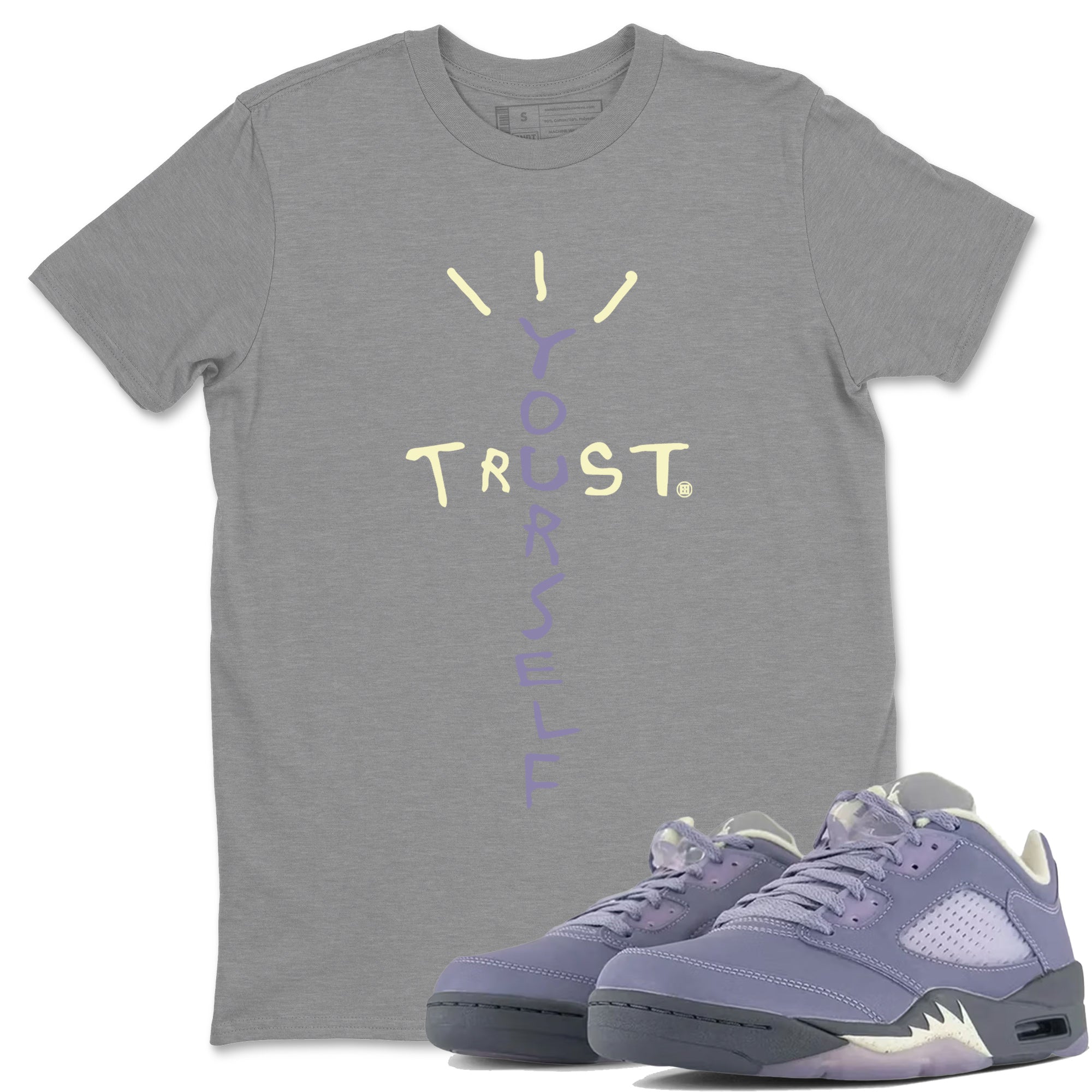 Trust Yourself Unisex Tops - Air Jordan 5 Indigo Haze