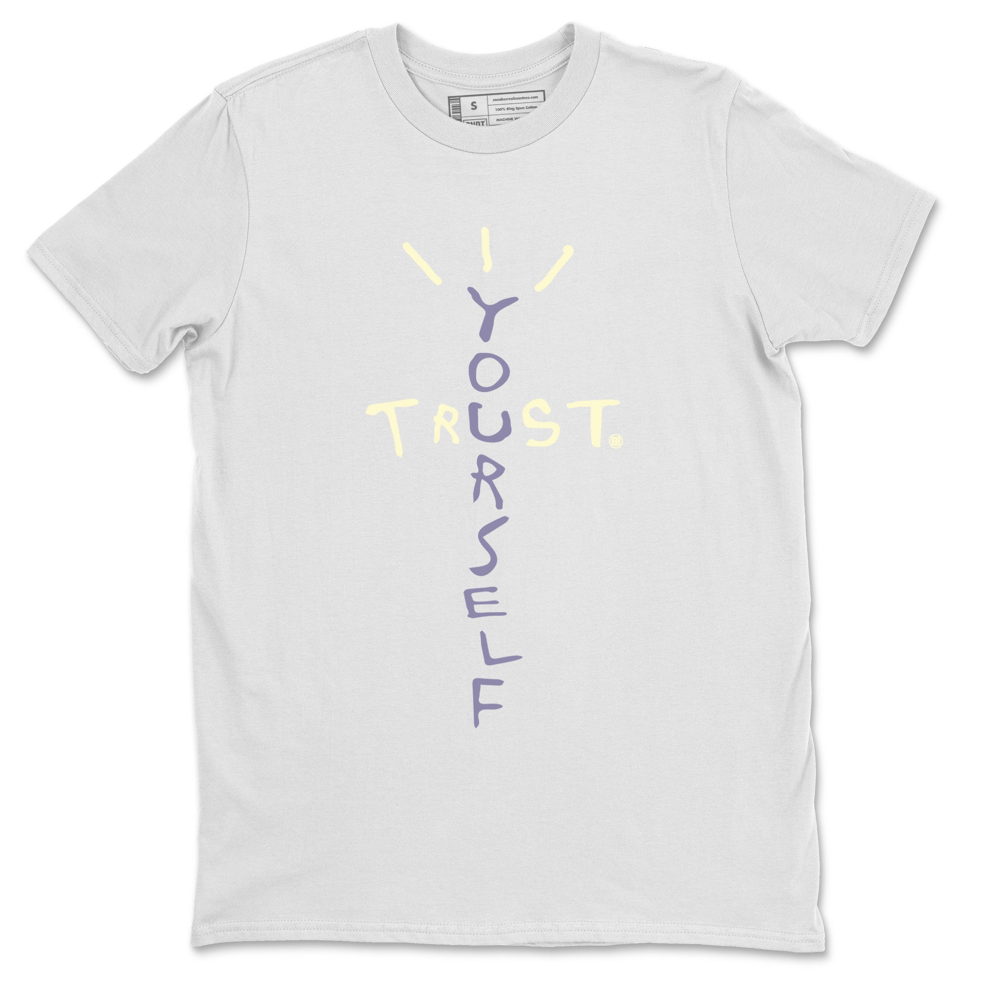 Air Jordan 5 Indigo Haze Sneaker Match Tees Trust Yourself Streetwear Sneaker Shirt 5s Indigo Haze Sneaker Release Tees Unisex Shirts White 2