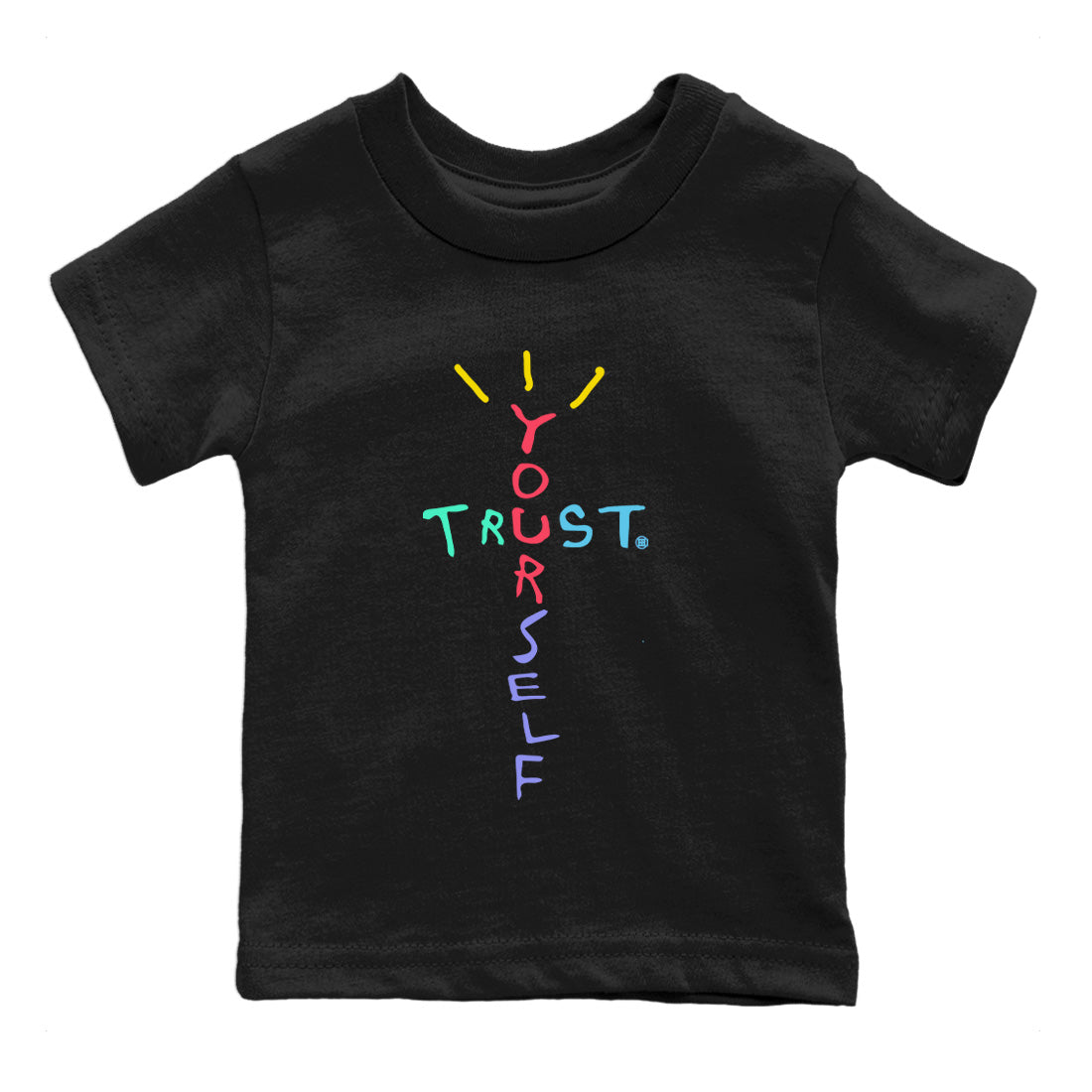 Dunk Easter Candy Trust Yourself Baby and Kids Streetwear Sneaker Shirt Holiday Easter T-Shirt Kids Streetwear Sneaker Shirt Washing and Care Tip