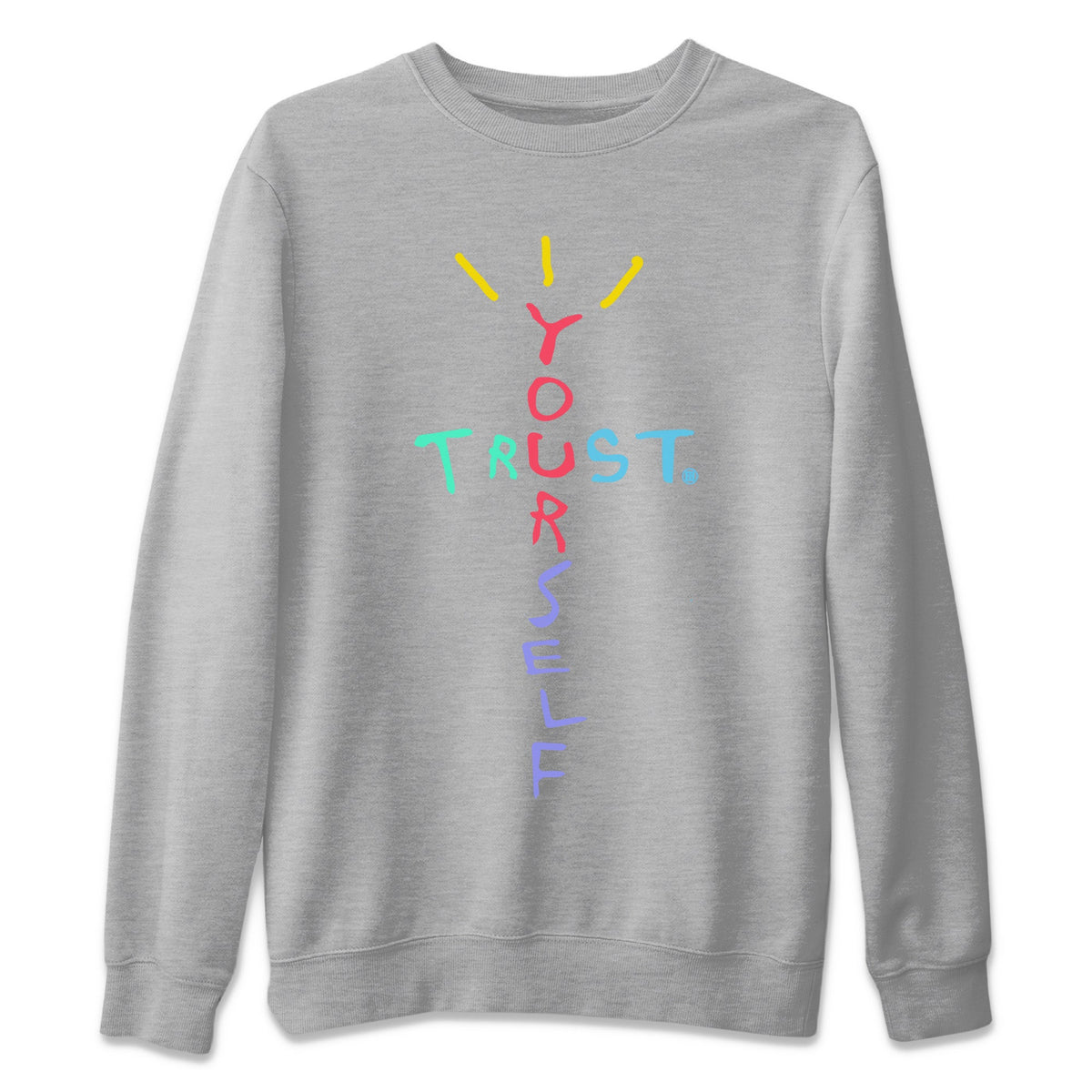 Dunk Easter Candy Sneaker Match Tees Trust Yourself Streetwear Sneaker Shirt Holiday Easter T-Shirt Sneaker Release Tees Unisex Shirts Heather Grey 2