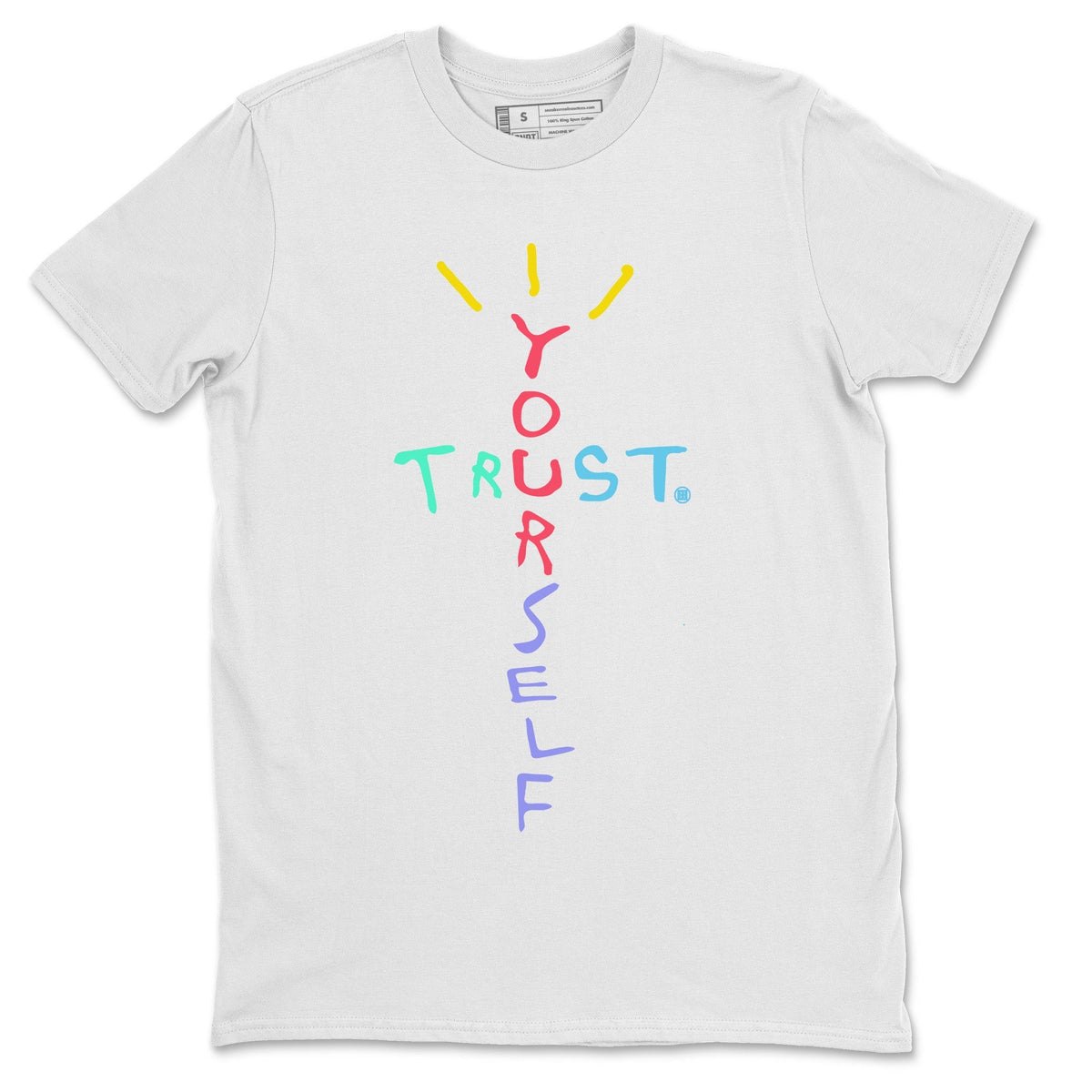 Dunk Easter Candy Sneaker Match Tees Trust Yourself Streetwear Sneaker Shirt Holiday Easter T-Shirt Sneaker Release Tees Unisex Shirts White 2