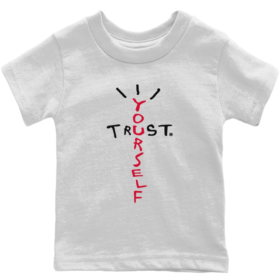Jordan 1 Bred Patent Sneaker Matching T-Shirt Trust Yourself Sneaker Tees Jordan 1 Bred Patent Sneaker Release Tees Kids Shirts