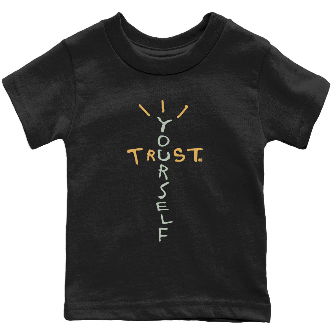 Jordan 5 Jade Horizon Sneaker Matching T-Shirt Trust Yourself Sneaker Tees Jordan 5 Jade Horizon Sneaker Release Tees Kids Shirts