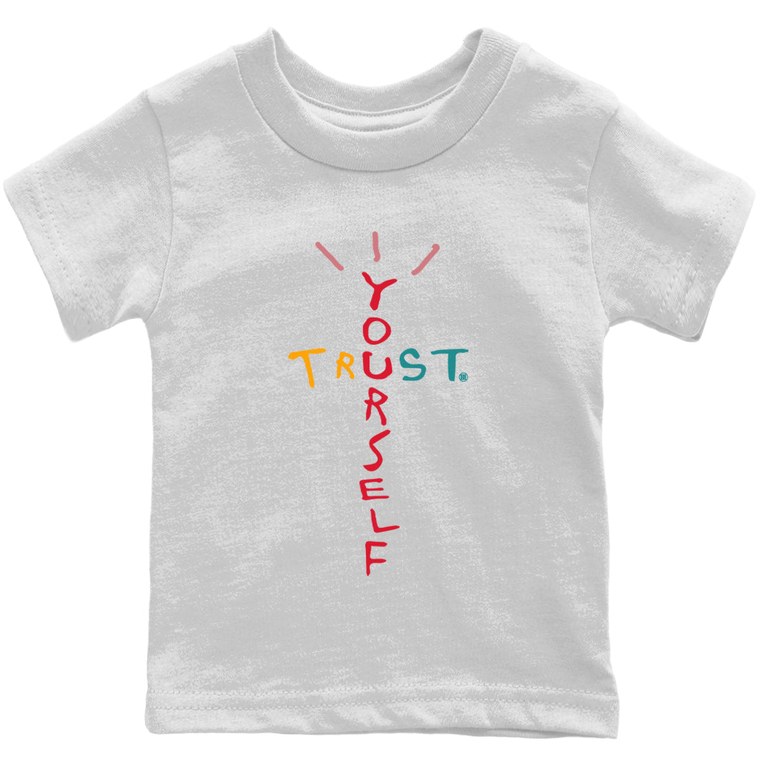 Yeezy 700 Hi-Res Red Shirt To Match Jordans Trust Yourself Sneaker Tees Yeezy 700 Hi-Res Red Drip Gear Zone Sneaker Matching Clothing Kids Shirts