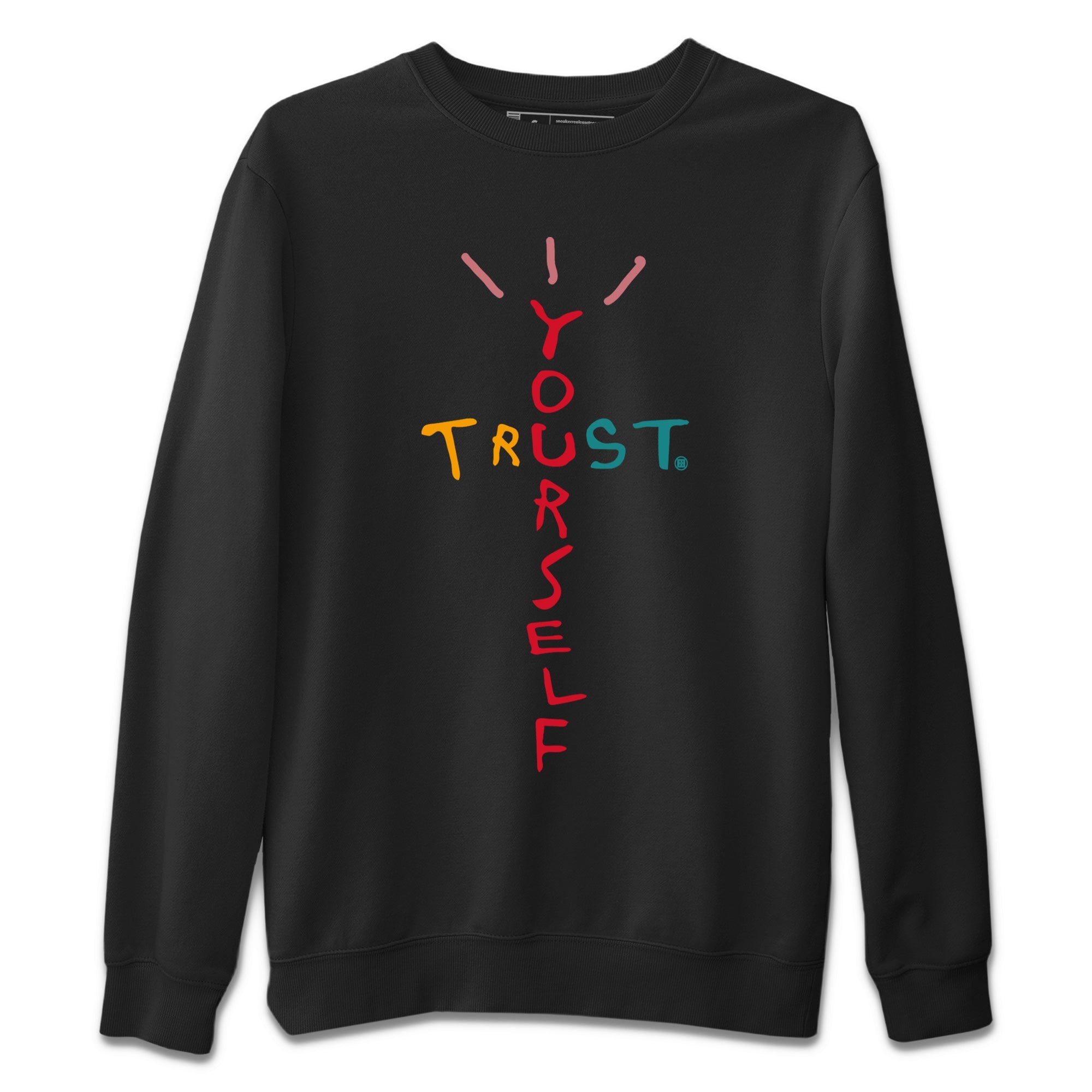 Yeezy 700 Hi-Res Red Shirt To Match Jordans Trust Yourself Sneaker Tees Yeezy 700 Hi-Res Red Drip Gear Zone Sneaker Matching Clothing Unisex Shirts