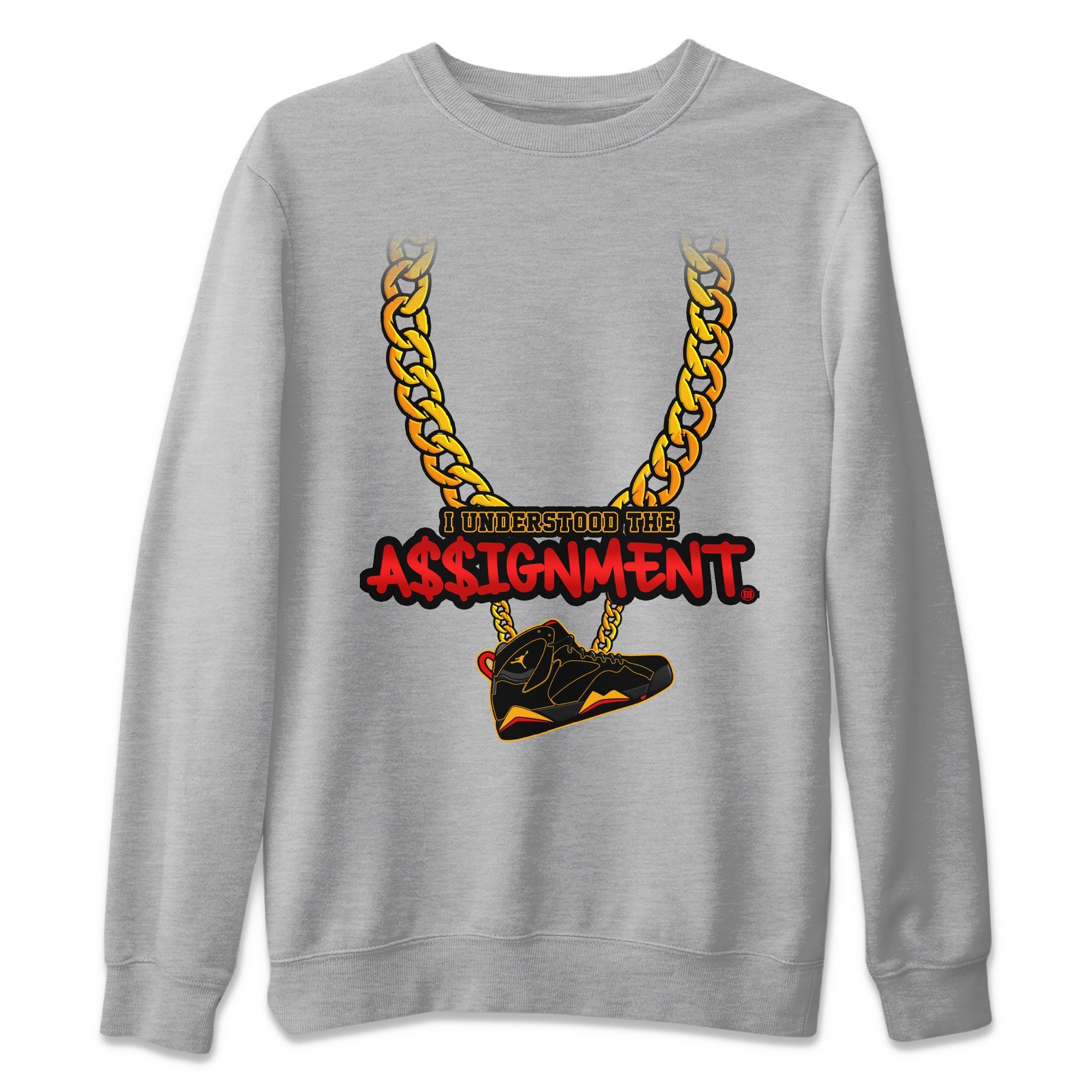 Jordan 7 Citrus Shirt To Match Jordans Understood Assignment Sneaker Tees Jordan 7 Citrus Drip Gear Zone Sneaker Matching Clothing Unisex Shirts