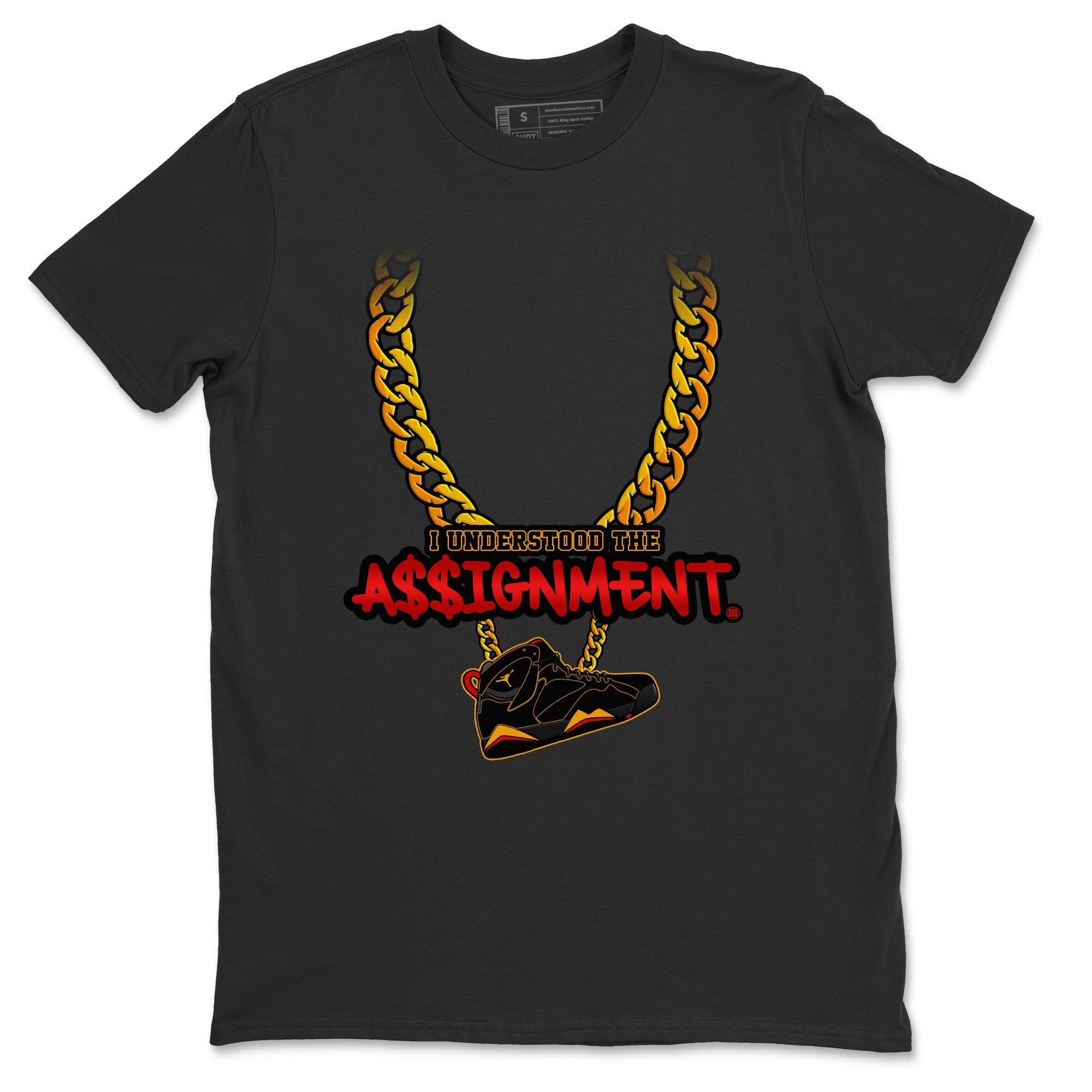 Jordan 7 Citrus Shirt To Match Jordans Understood Assignment Sneaker Tees Jordan 7 Citrus Drip Gear Zone Sneaker Matching Clothing Unisex Shirts