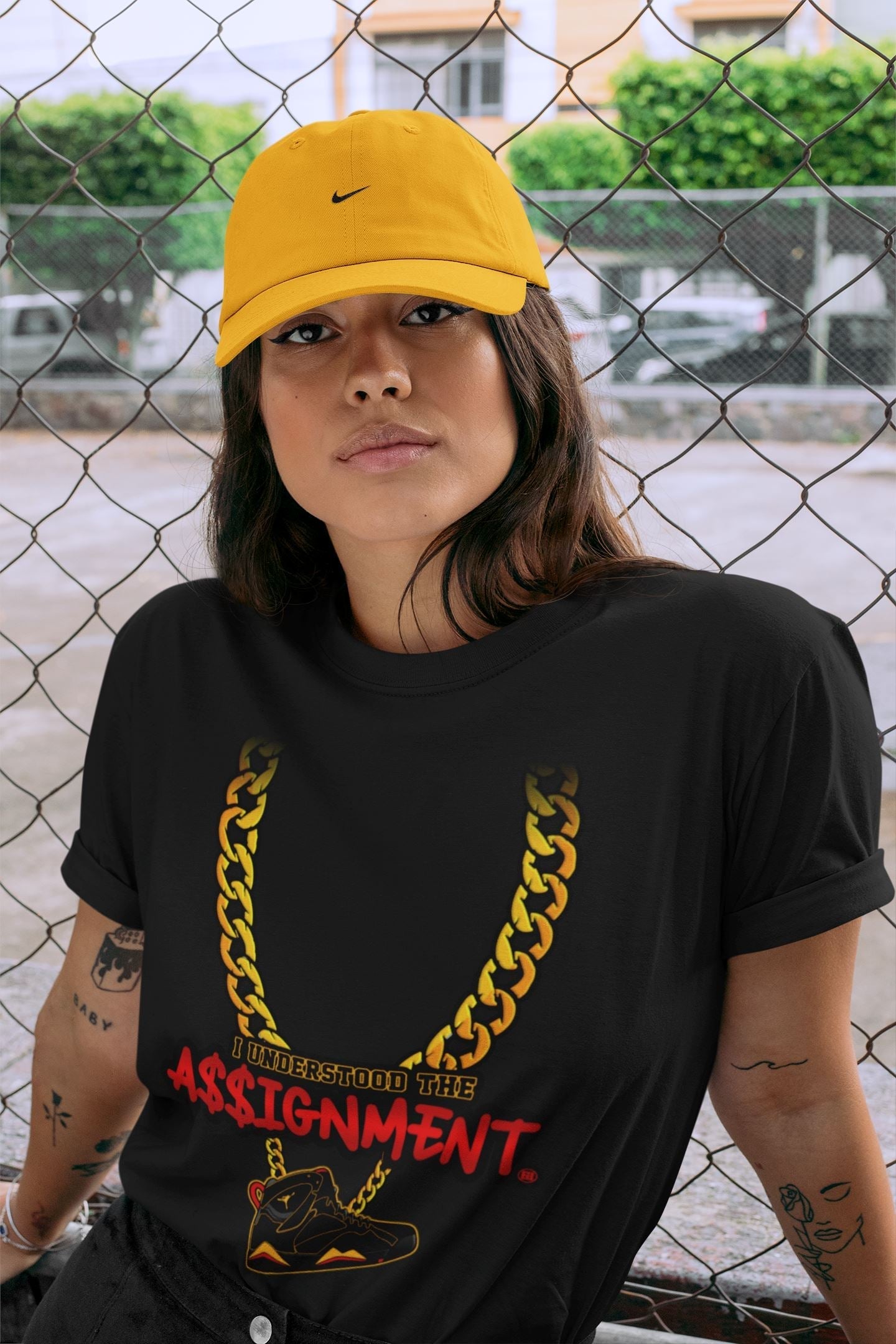 Jordan 7 Citrus Shirt To Match Jordans Understood Assignment Sneaker Tees Jordan 7 Citrus Drip Gear Zone Sneaker Matching Clothing Unisex Shirts