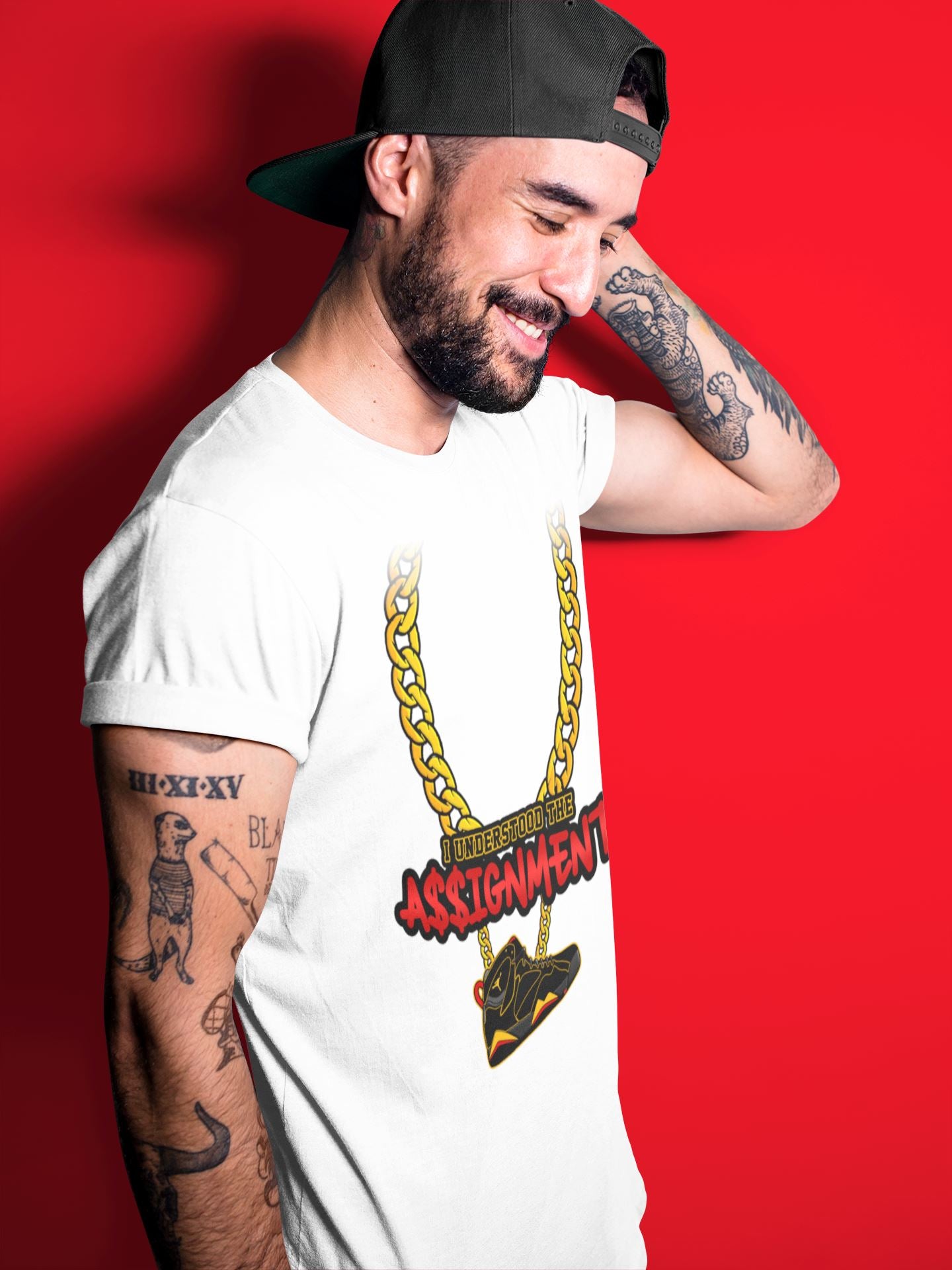 Jordan 7 Citrus Shirt To Match Jordans Understood Assignment Sneaker Tees Jordan 7 Citrus Drip Gear Zone Sneaker Matching Clothing Unisex Shirts