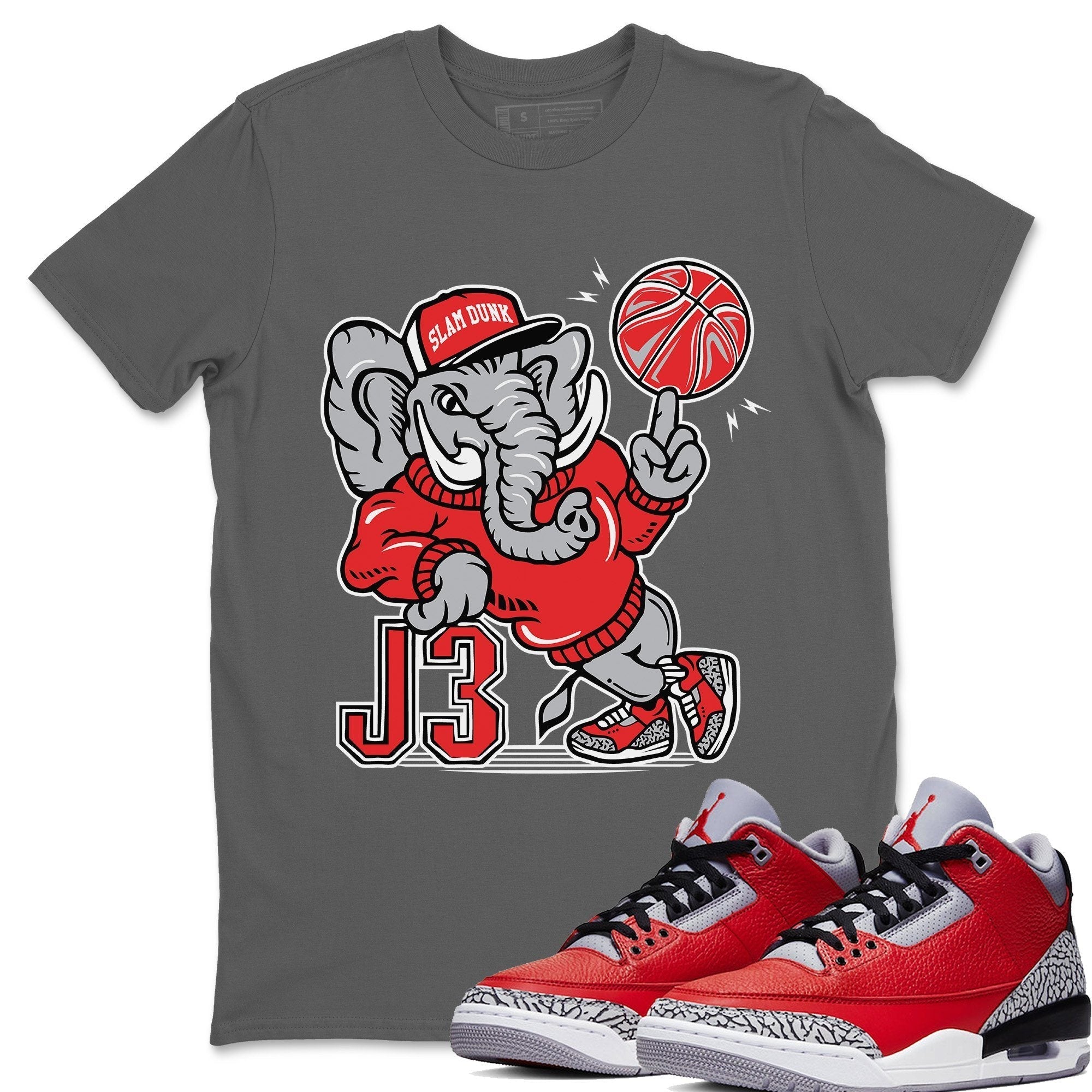 Jordan 3 Unite Shirt To Match Jordans AJ3 Elephant Sneaker Tees Jordan 3 Unite Drip Gear Zone Sneaker Matching Clothing Unisex Shirts