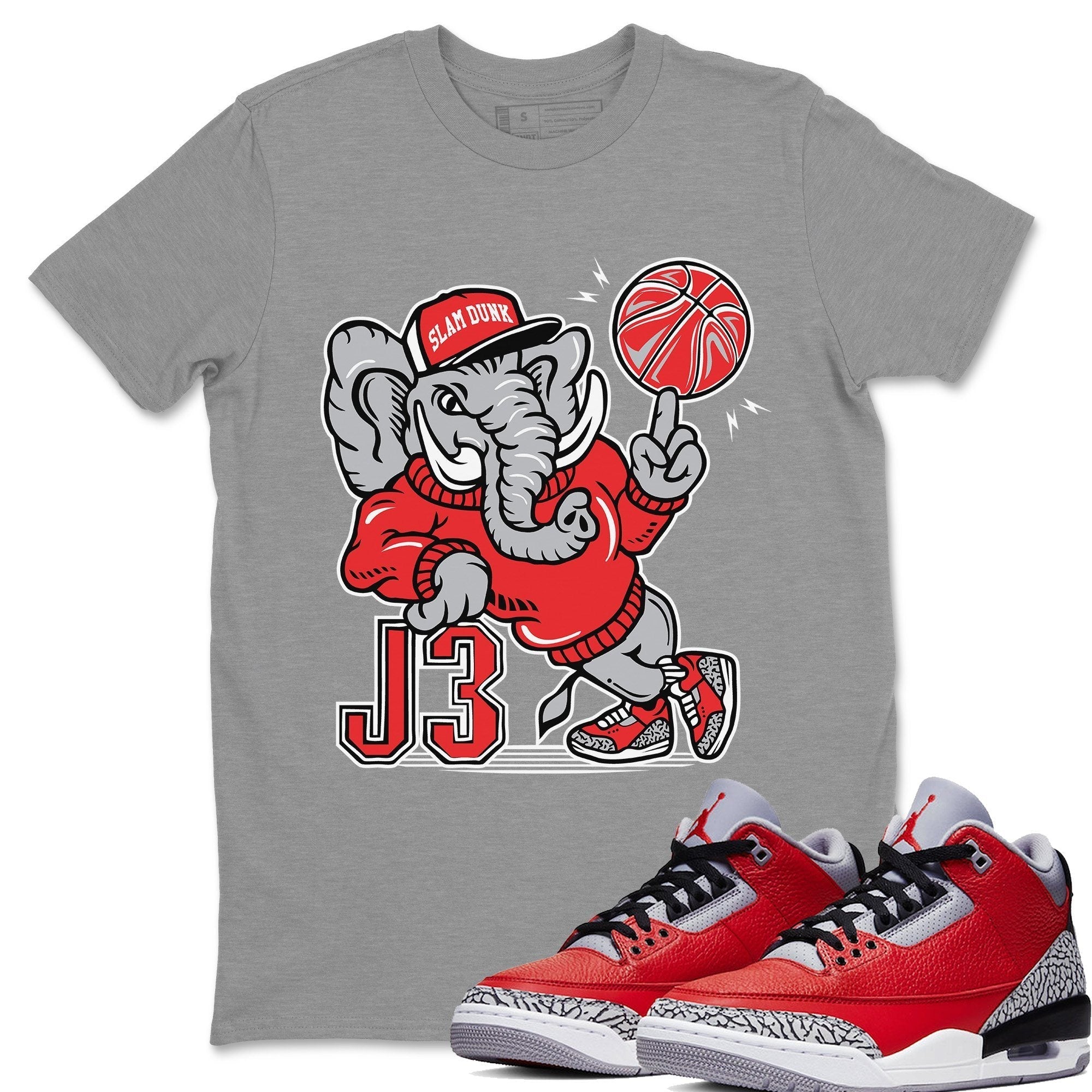 Jordan 3 Unite Shirt To Match Jordans AJ3 Elephant Sneaker Tees Jordan 3 Unite Drip Gear Zone Sneaker Matching Clothing Unisex Shirts