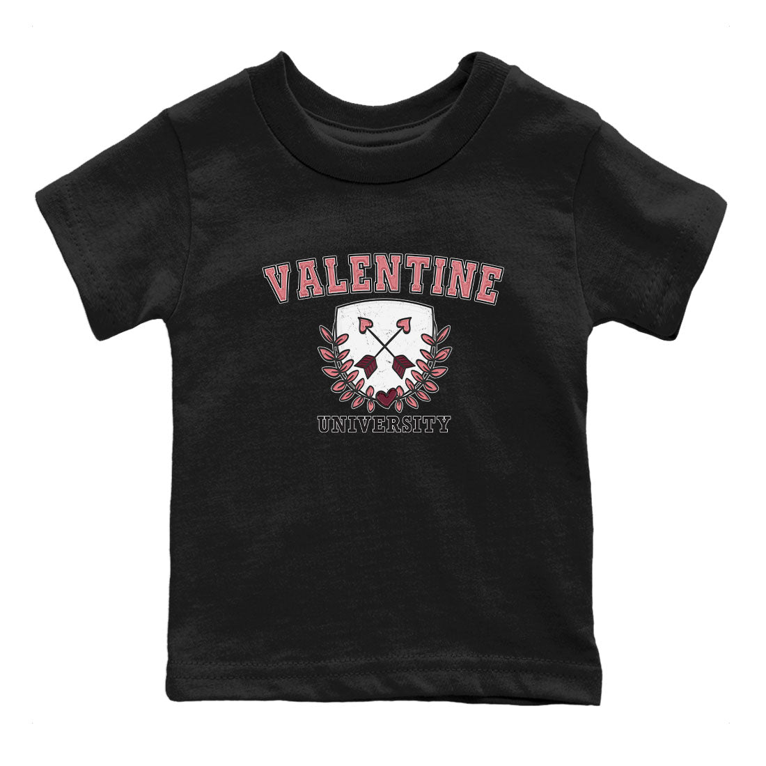Dunk Valentine's Day shirt to match jordans University sneaker tees Dunks Valentine's Day Drip Gear Zone baby toddler Black 2 cotton Shirt