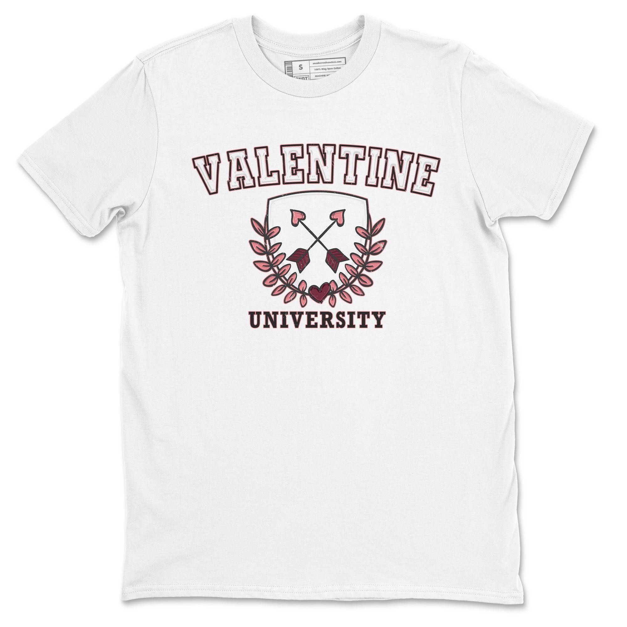 Dunk Valentine's Day shirt to match jordans University sneaker tees Dunks Valentine's Day Drip Gear Zone unisex cotton White 2 crew neck shirt