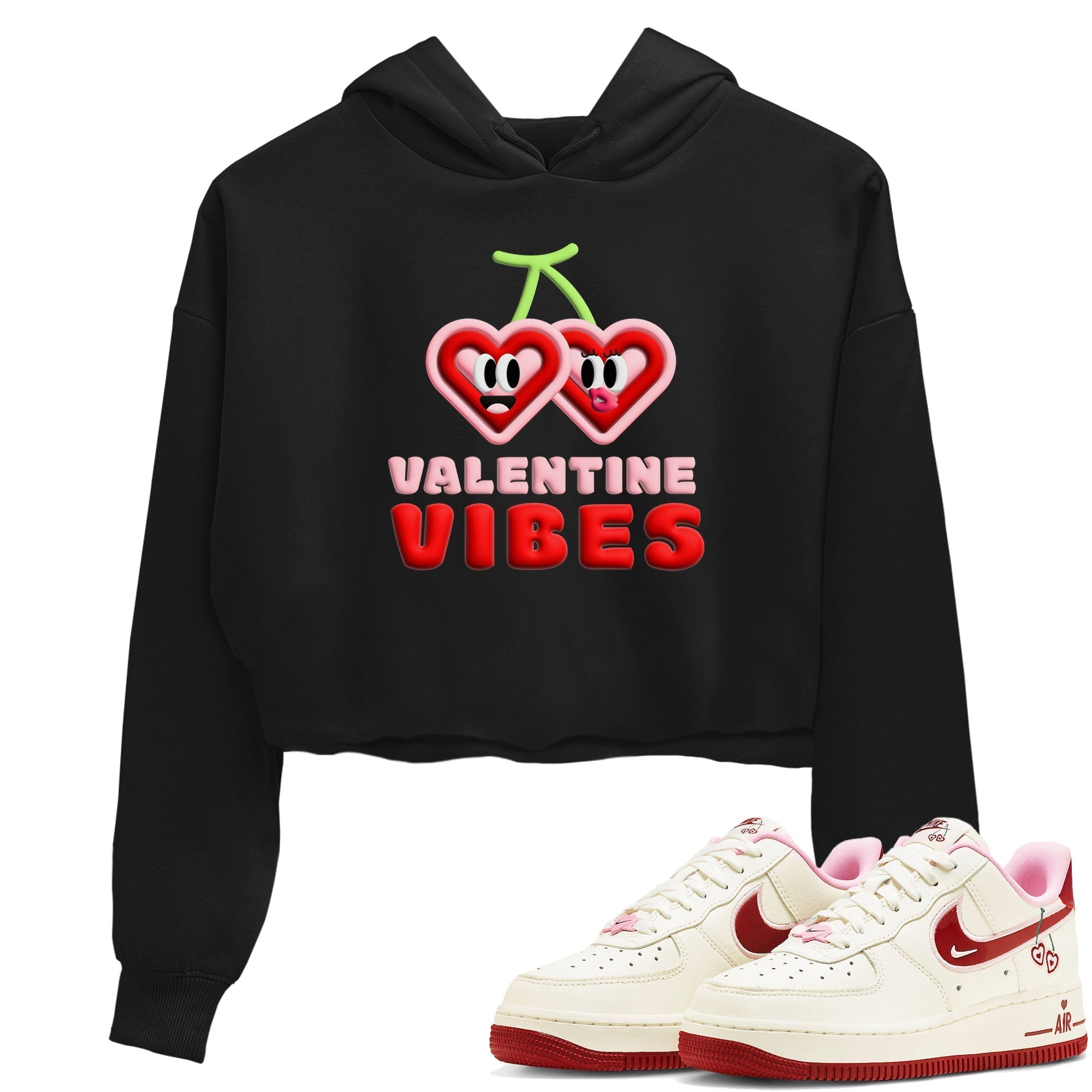 Air Force 1 Valentines Day Sneaker Match Tees Valentines Vibes Sneaker Tees Air Force 1 Valentines Day Jordan to match sneaker T-Shirt Women's Shirts