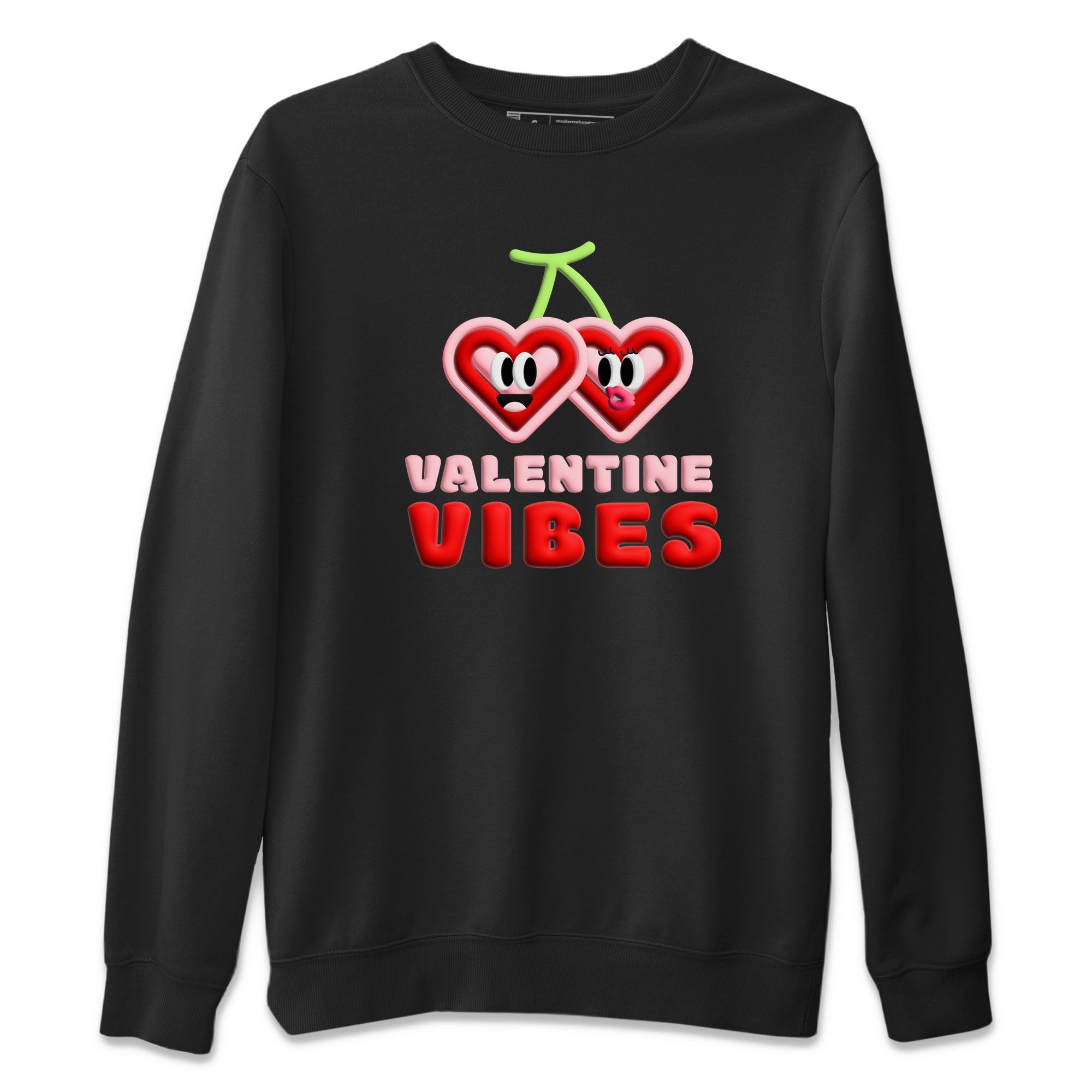 Air Force 1 Valentines Day Sneaker Match Tees Valentines Vibes Sneaker Tees Air Force 1 Valentines Day Jordan to match sneaker T-Shirt Crew Neck Shirts