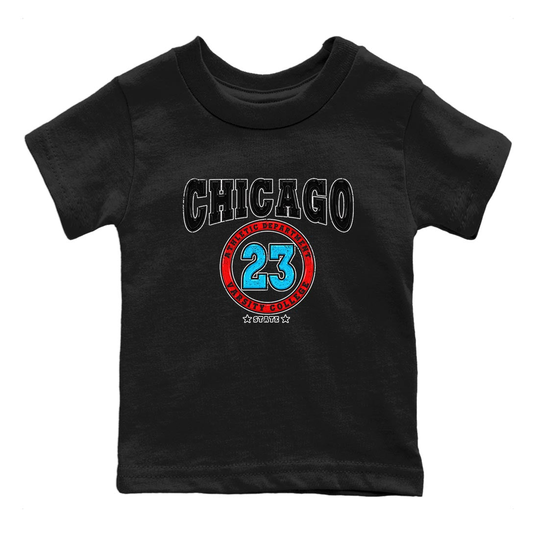 Air Jordan 1 Low UNC to Chicago shirt to match jordans Varsity Streetwear Sneaker Shirt Air Jordan 1 UNC to Chicago Drip Gear Zone Sneaker Matching Clothing Baby Toddler Black 2 T-Shirt