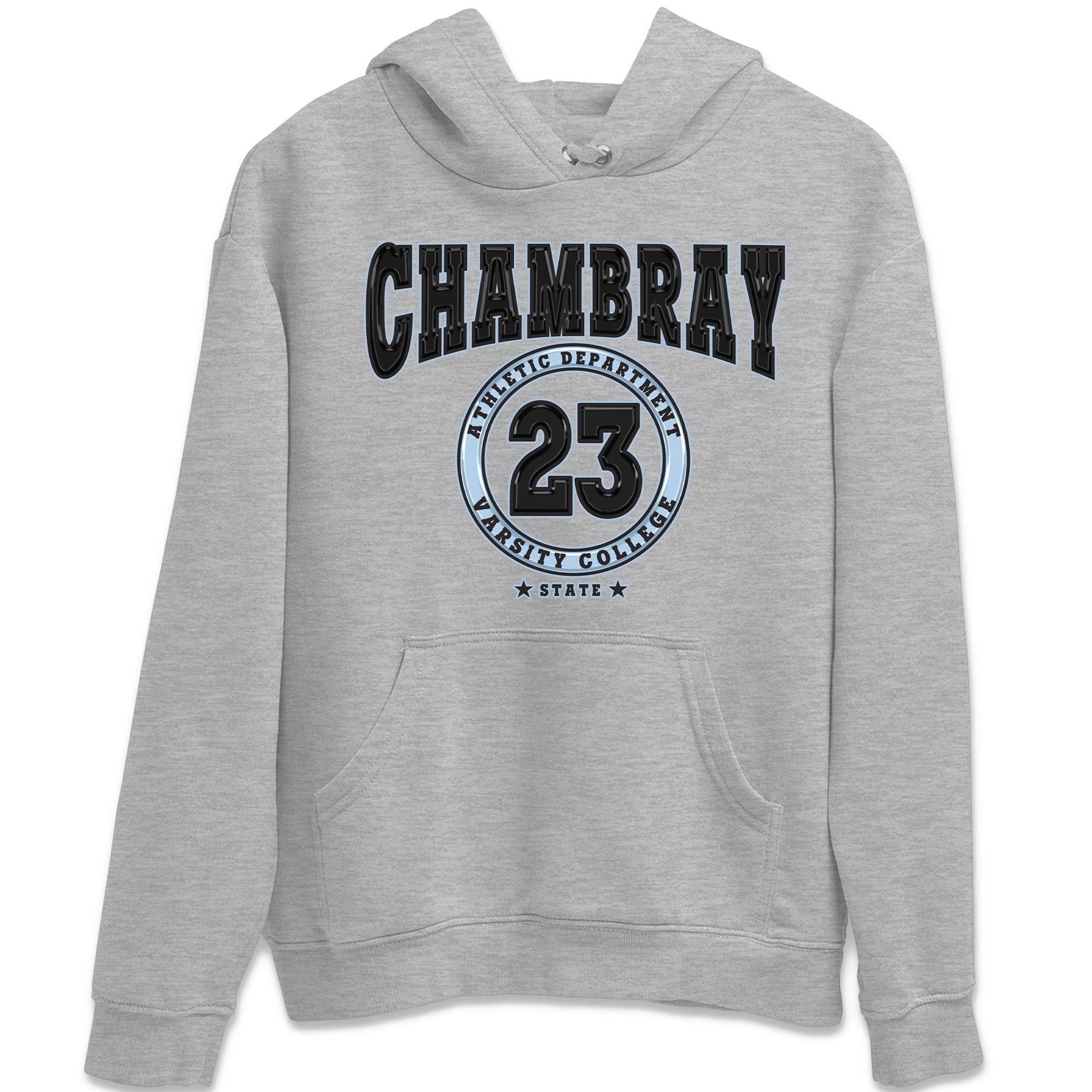 Air Jordan 7 Chambray shirt to match jordans Varsity Streetwear Sneaker Shirt AJ7 Chambray Drip Gear Zone Sneaker Matching Clothing Unisex Heather Grey 2 T-Shirt