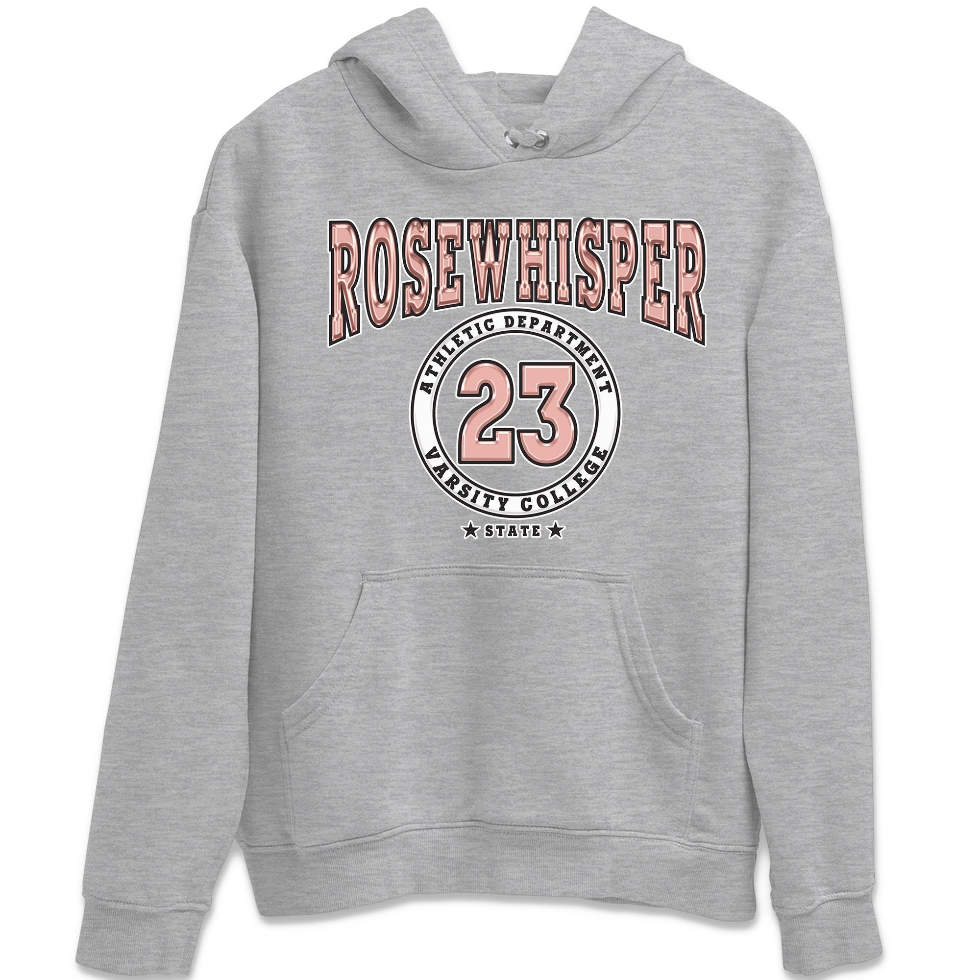 Nike Dunks Low Rose Whisper shirt to match jordans Varsity Streetwear Sneaker Shirt Nike Dunk Rose Whisper Drip Gear Zone Sneaker Matching Clothing Unisex Heather Grey 2 T-Shirt